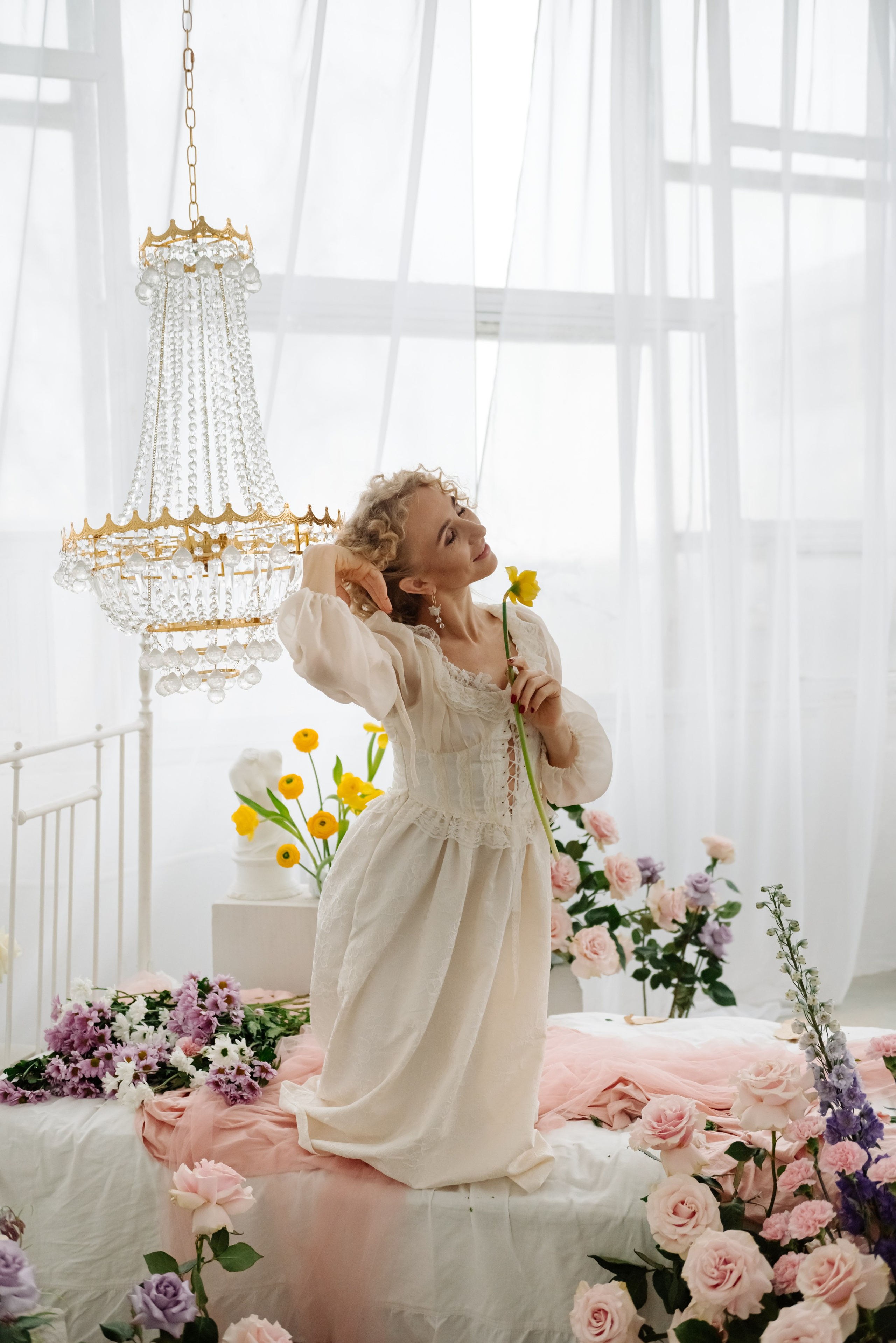 Индивидуальная. Цветочное настроение. Свадебный и сеейный фотограф в Санкт-Петербурге Елена Худякова