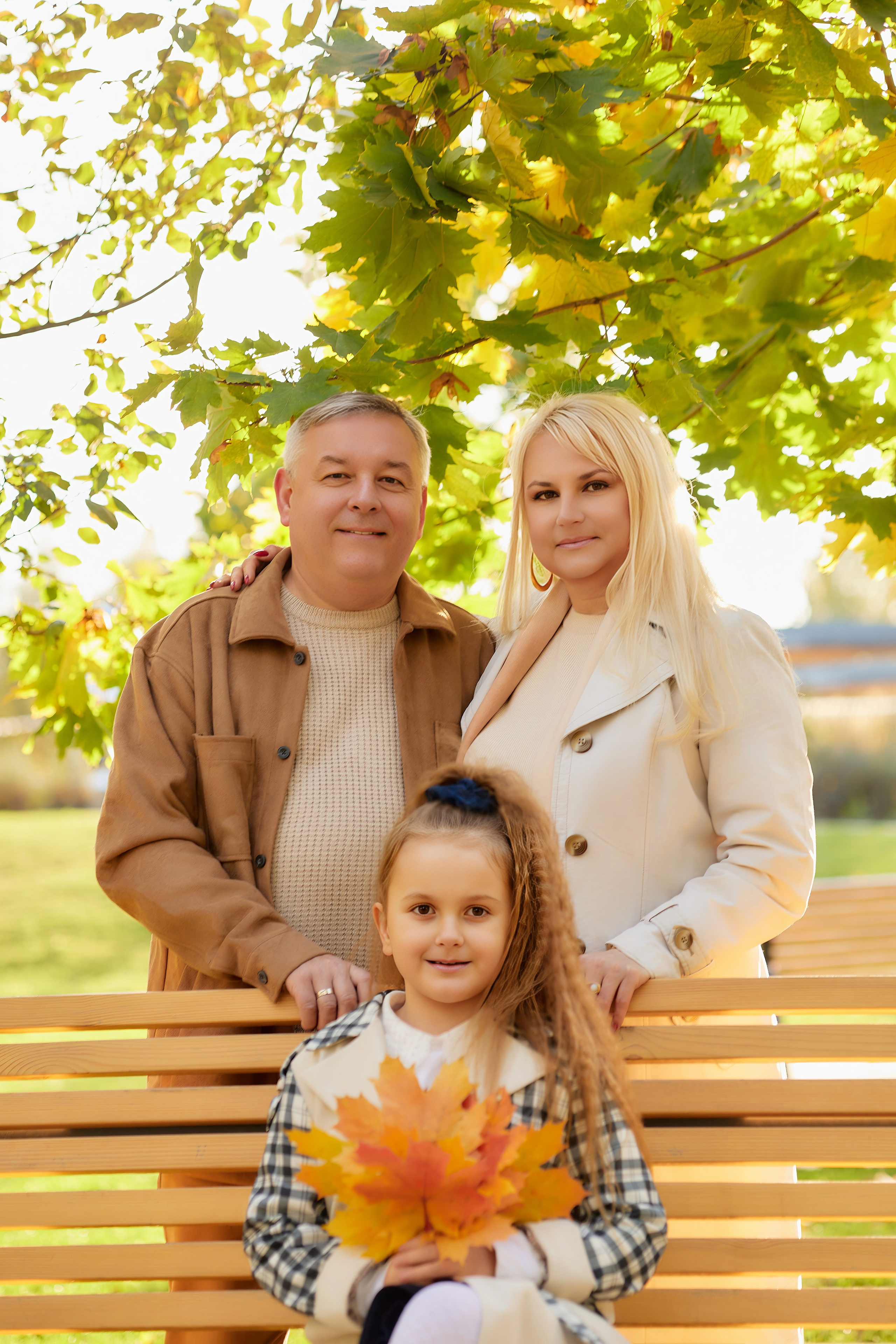 Семейная осеннняя фотосессия. Фотограф в Минске Анна Кучинская