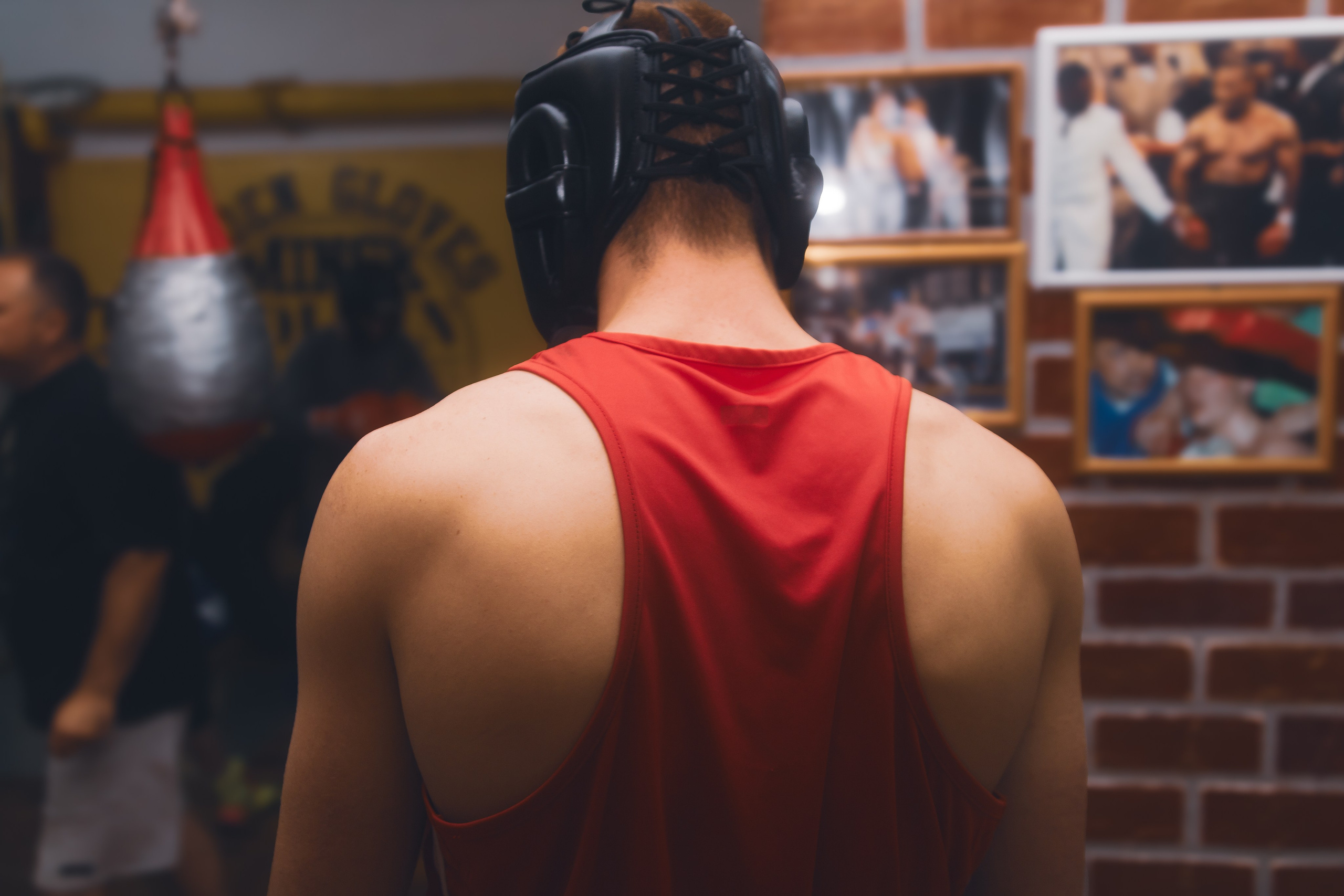 Тренировка по боксу в клубе Golden gloves Minsk