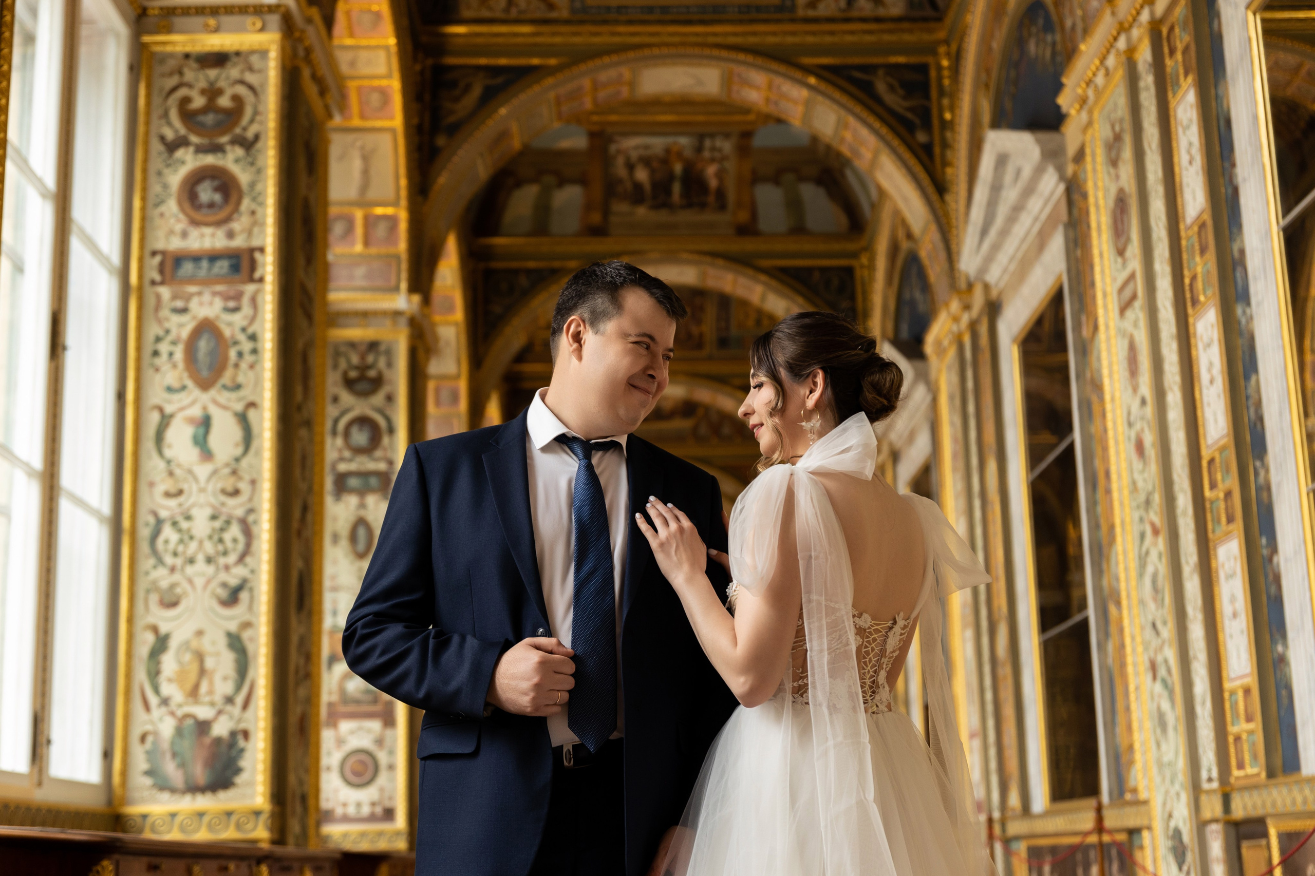 Свадебная фотосессия в Эрмитаже. Семейный и свадебный фотограф в Санкт-Петербурге Татьяна Швыкова