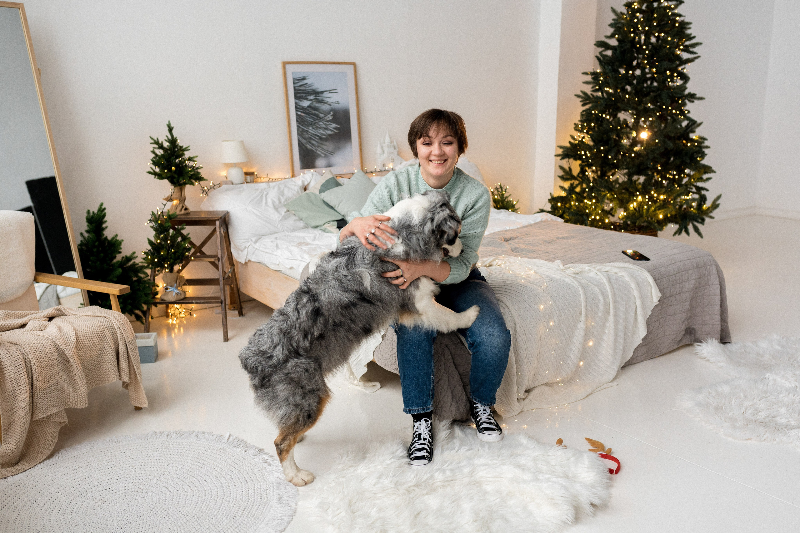 Новогоднее студия. Свадебный фотограф в Москве Анна Полушина
