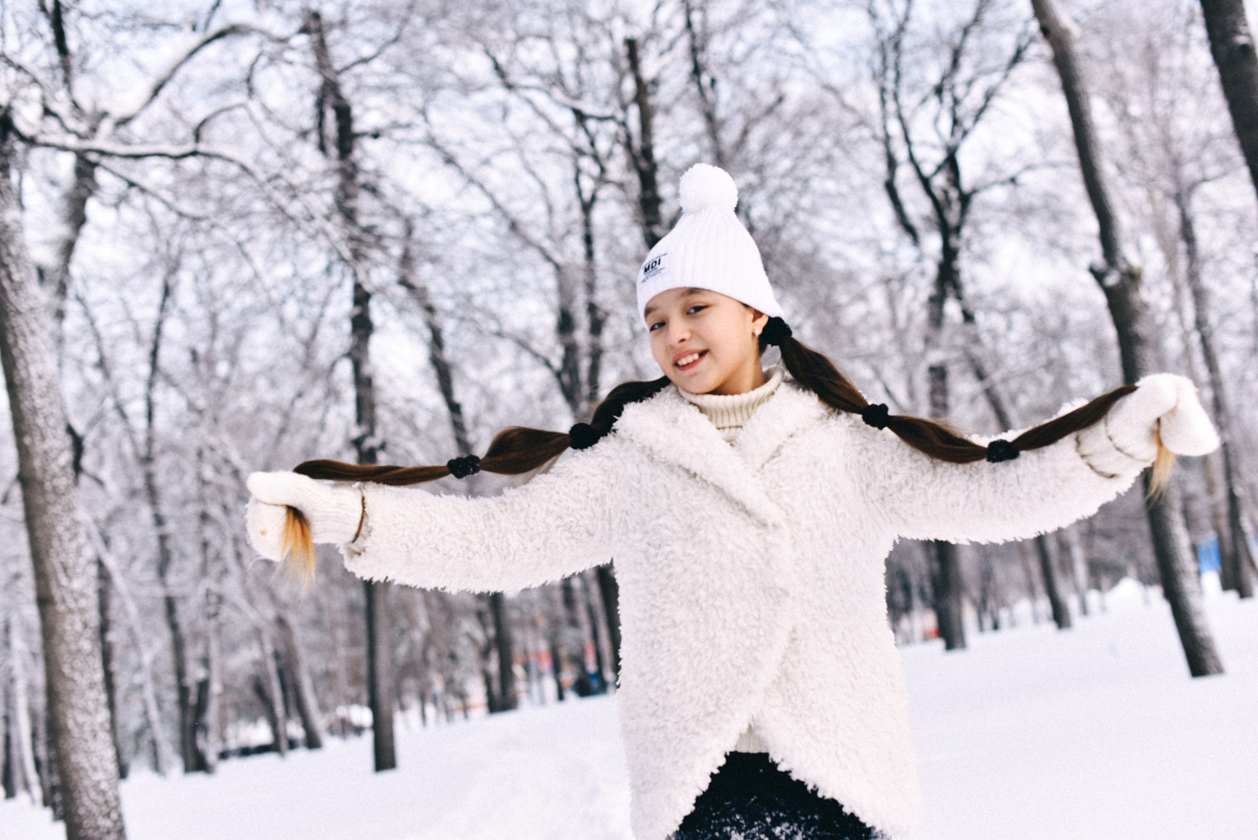 Девочки зима