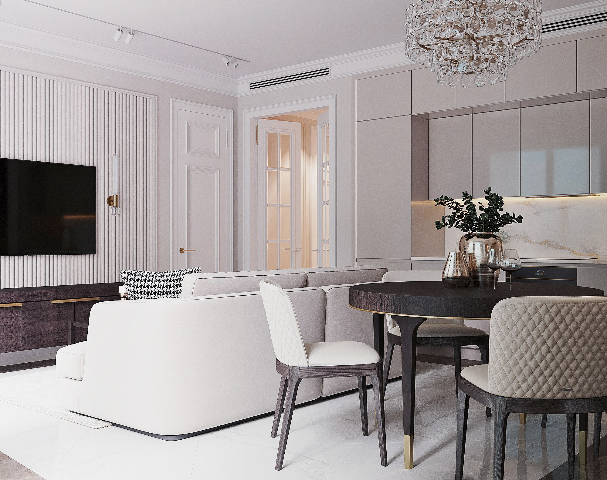 ЖК Sky house. Дизайн интерьера в Москве