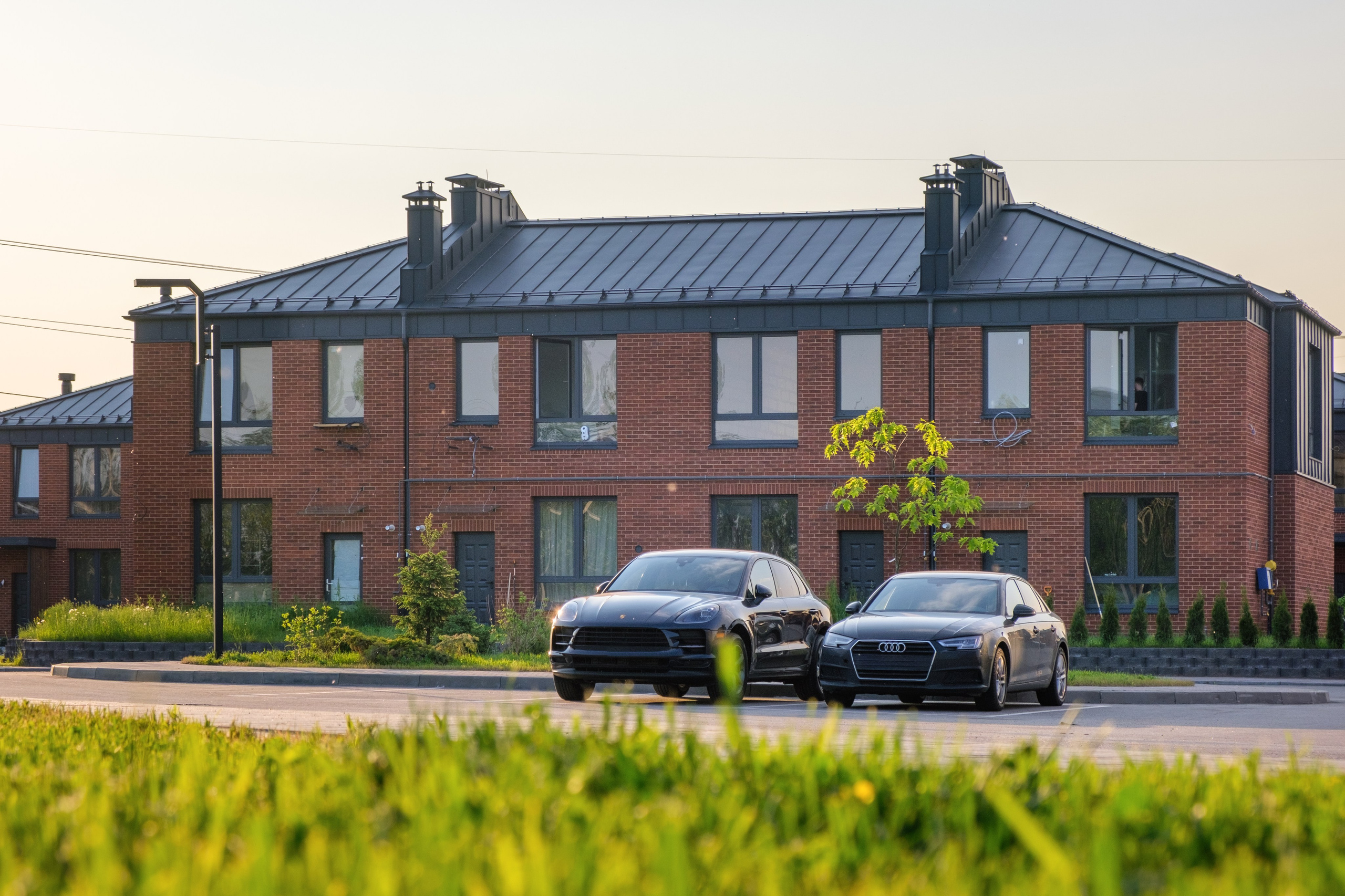 Архитектурная фотосъёмка коттеджного посёлка