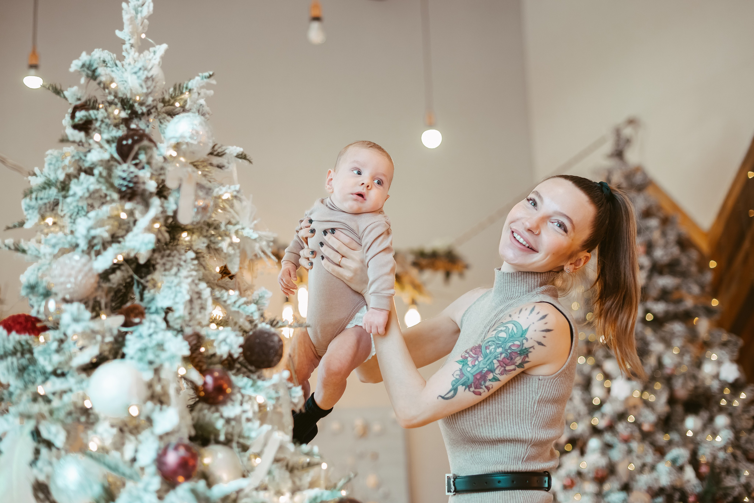 Новогодняя семейная фотосессия Кемерово