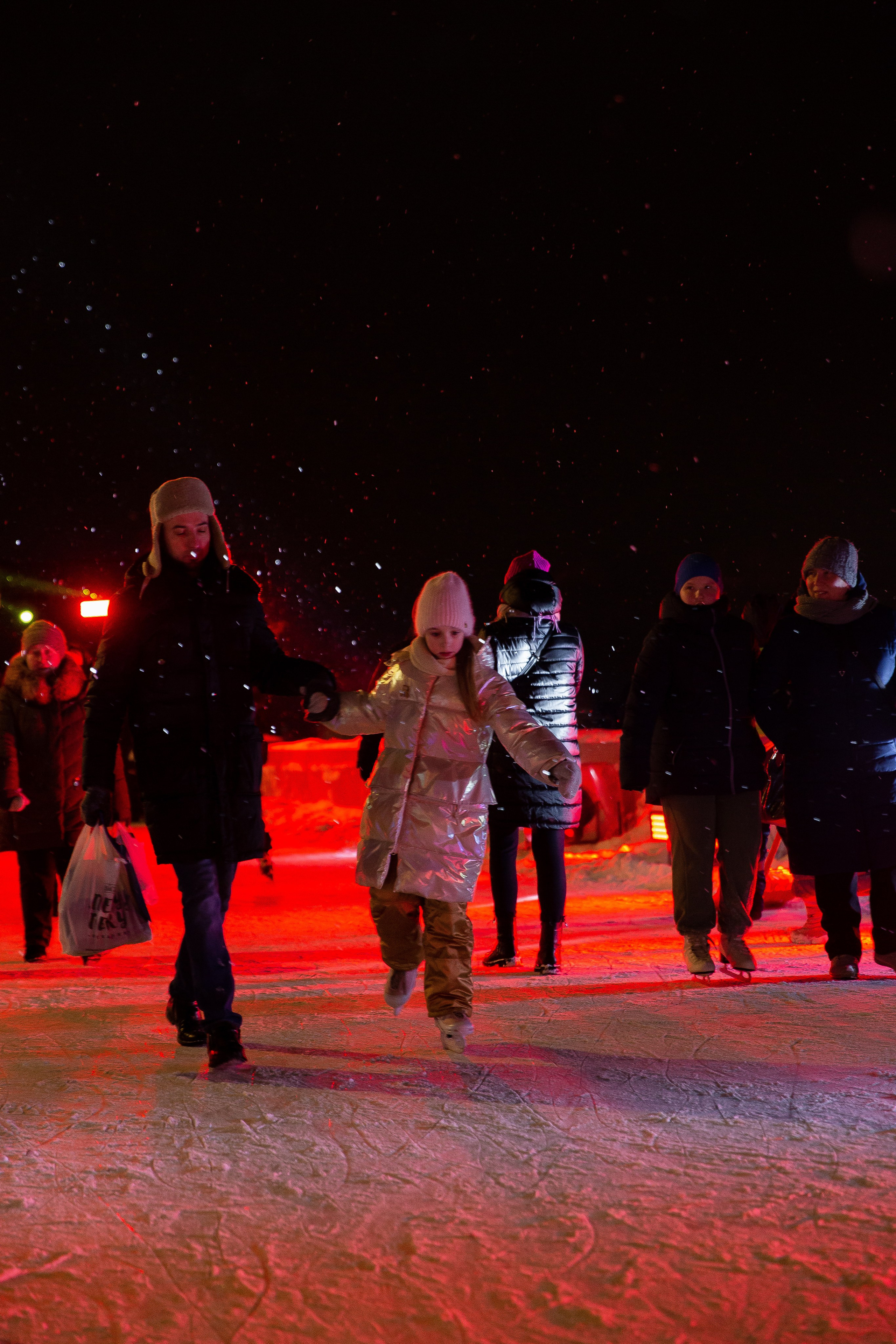 Открытие катка — Набережная Новосибирска. Свадебный Фотограф Илья Чепайкин. Калининград