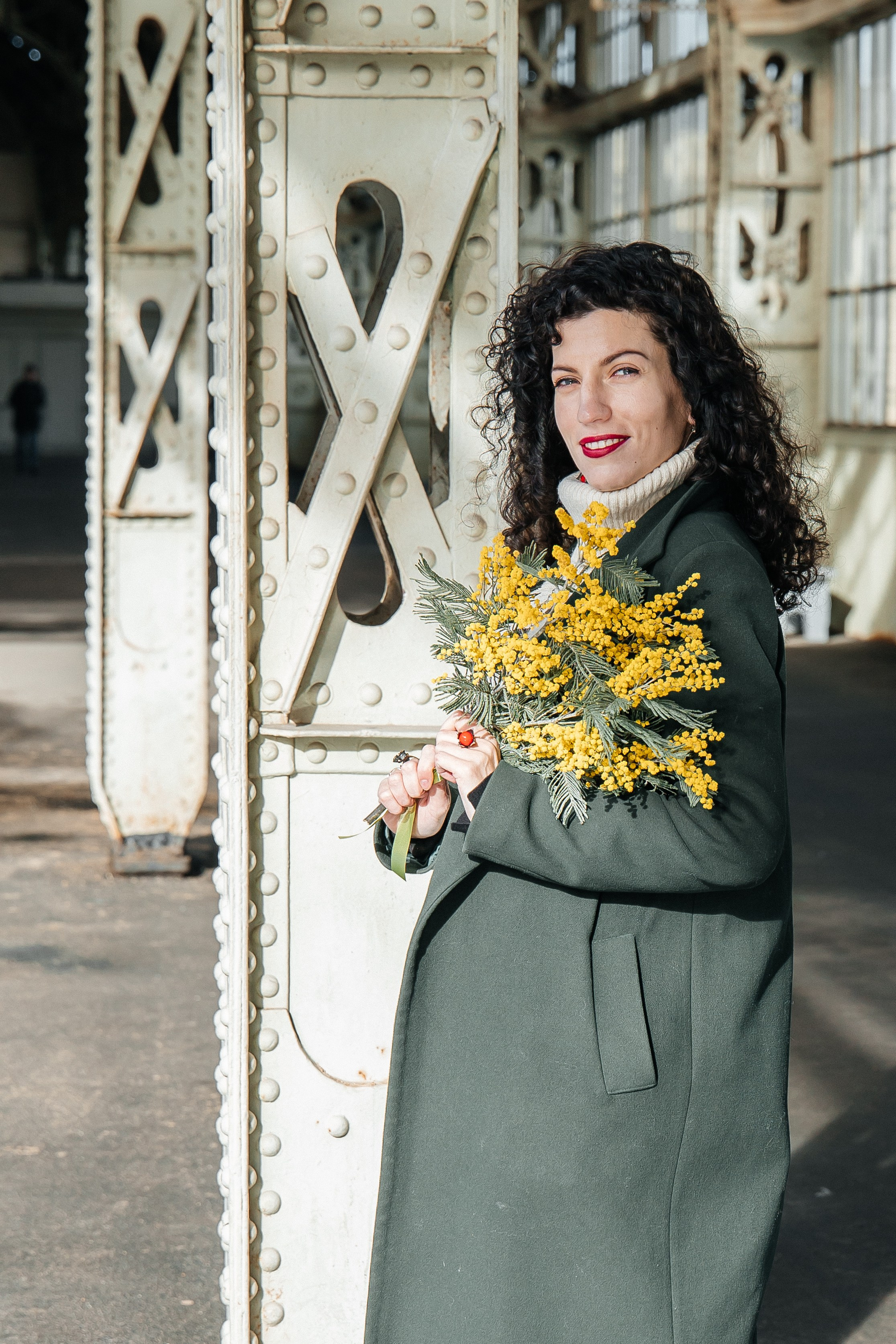 Вероника на Витебском вокзале. Фотограф в Санкт-Петербурге Аня Григорьева ♡