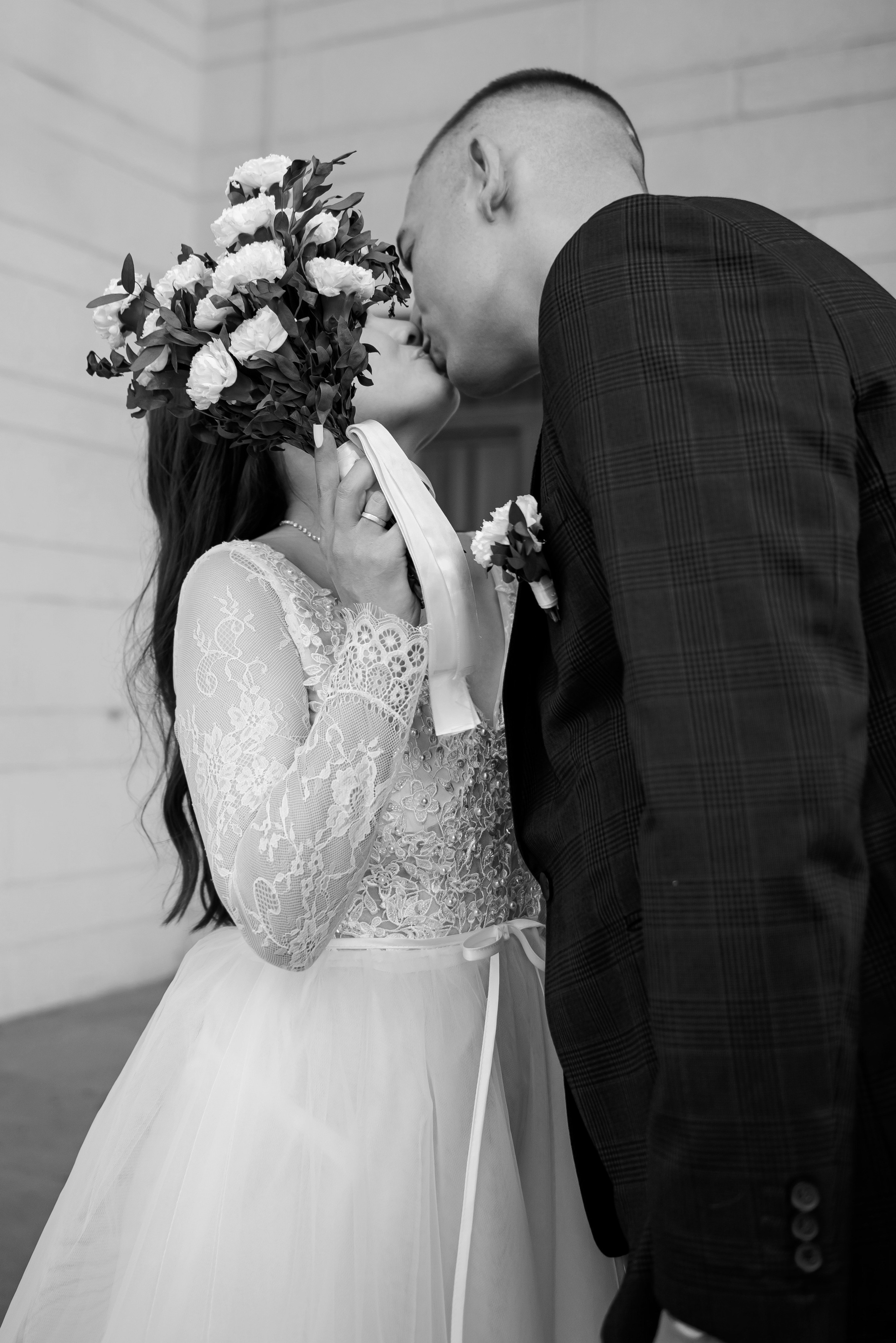 Свадебная фотосессия возле КУЗГТУ в г. Кемерово