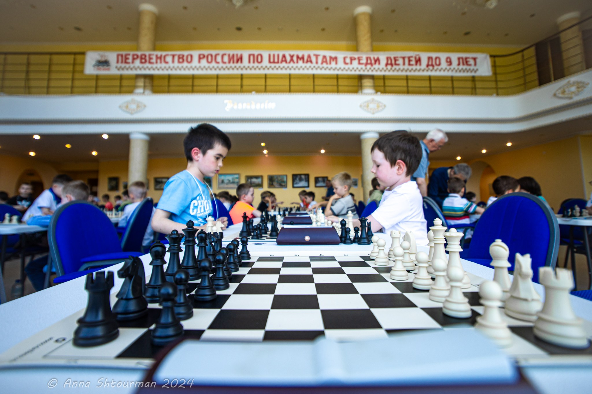 2024 Первенство России по шахматам до 9 лет (Кострома, Россия). Фотограф Анна Штурман (репортажная съёмка любых событий и мероприятий) Anna Shtourman photographer