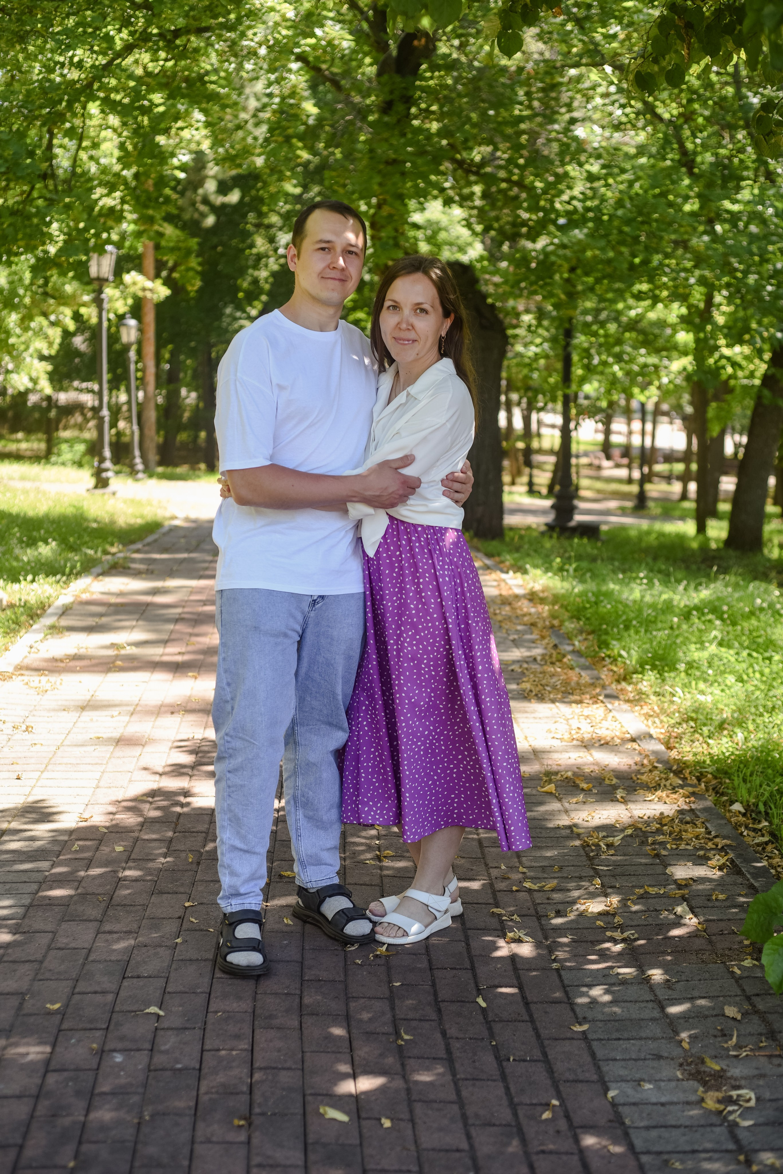 Семейная съемка в парке. Семейный и свадебный фотограф в г. Уфа Динара