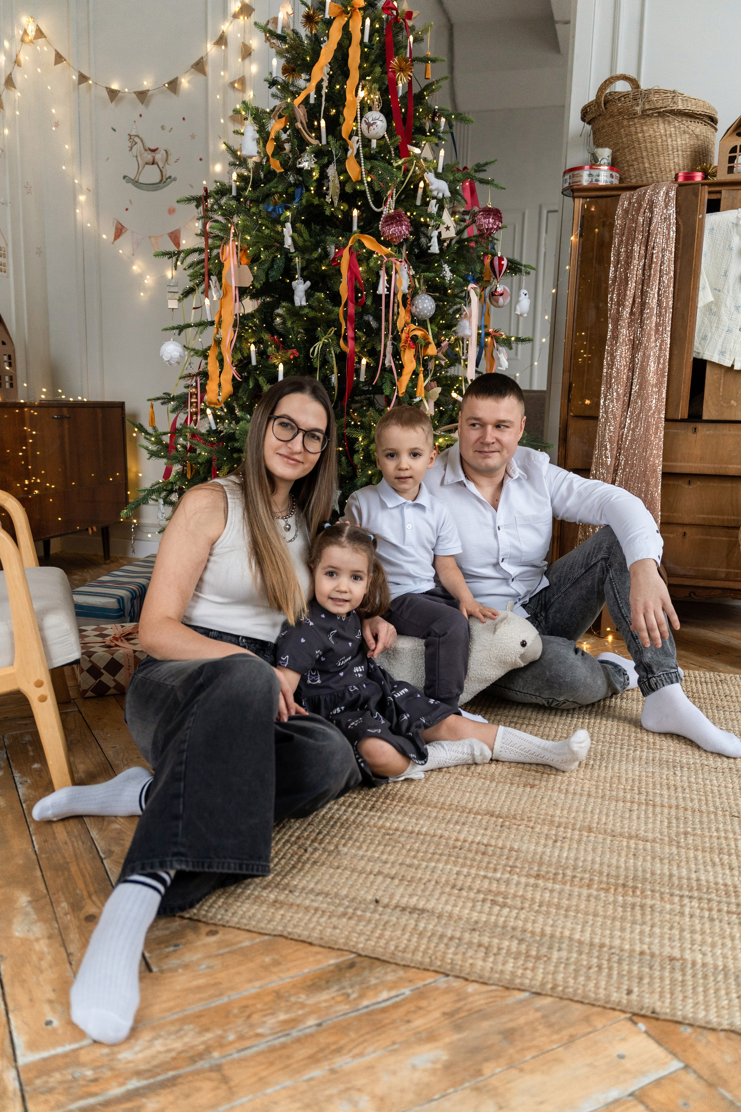 Семейная фотосессия Новогодняя (Карина). Норина Анна, фотограф в Самаре, НЕЙРОфото по всему миру. Создаю кадры которые цепляют за душу