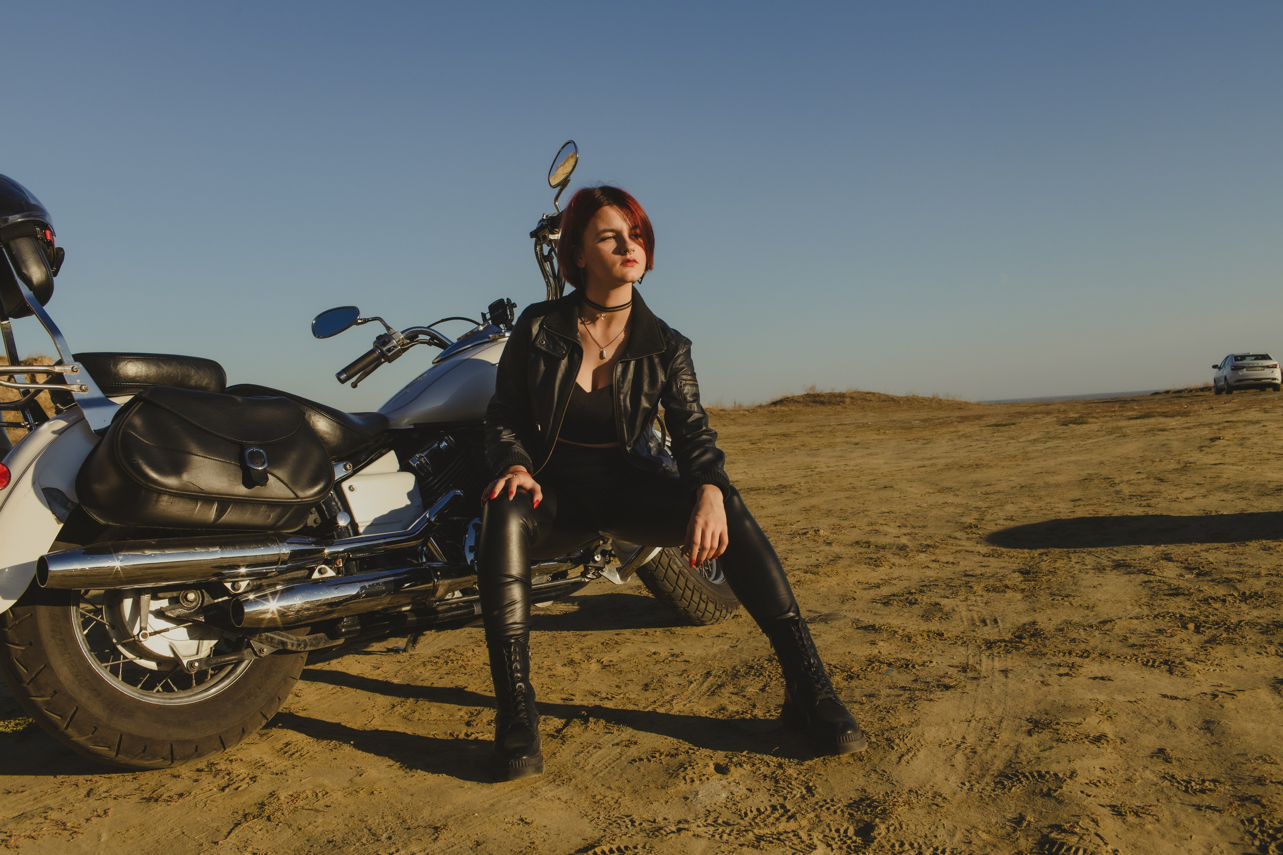 MOTOGIRL. Фотограф Софья Васильковская