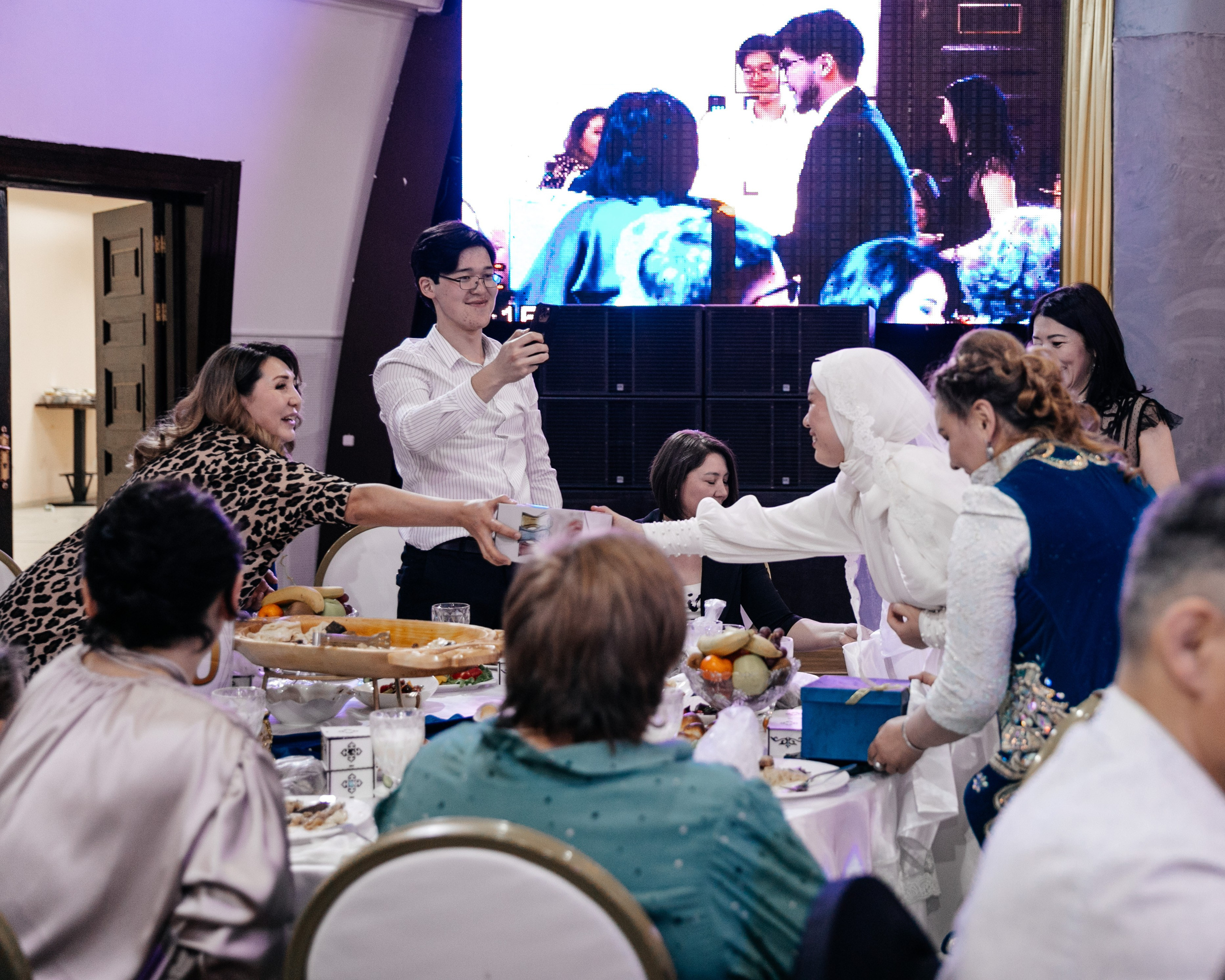 Свадебный банкет Абылайхан и Меруерт. Akkanatart.kz
