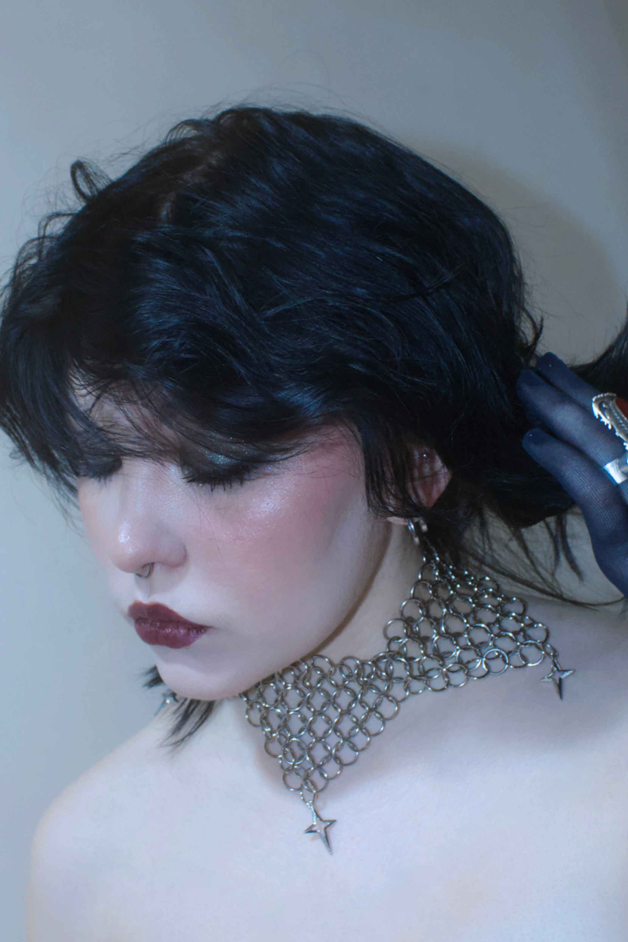 Чокеры из кольчуги. Украшения из кольчуги в Москве Соня Спросонья