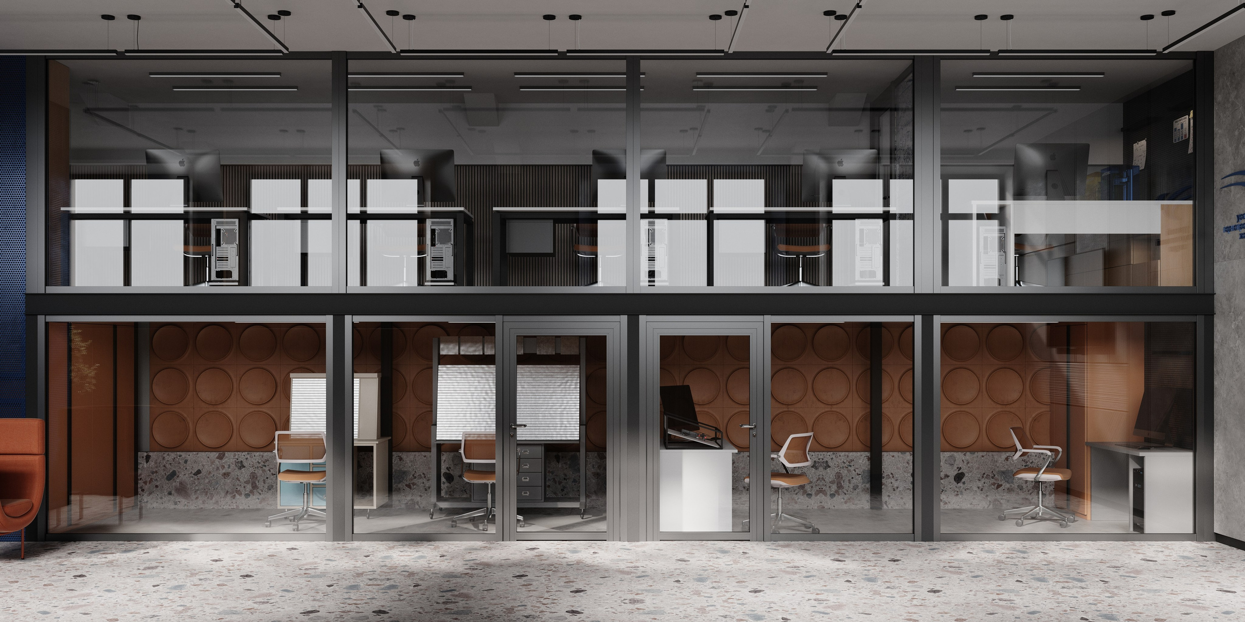 Лаборатория / 2024. 3D-сцены интерьеров в 3ds Мах: сборка по ТЗ для визуализаторов