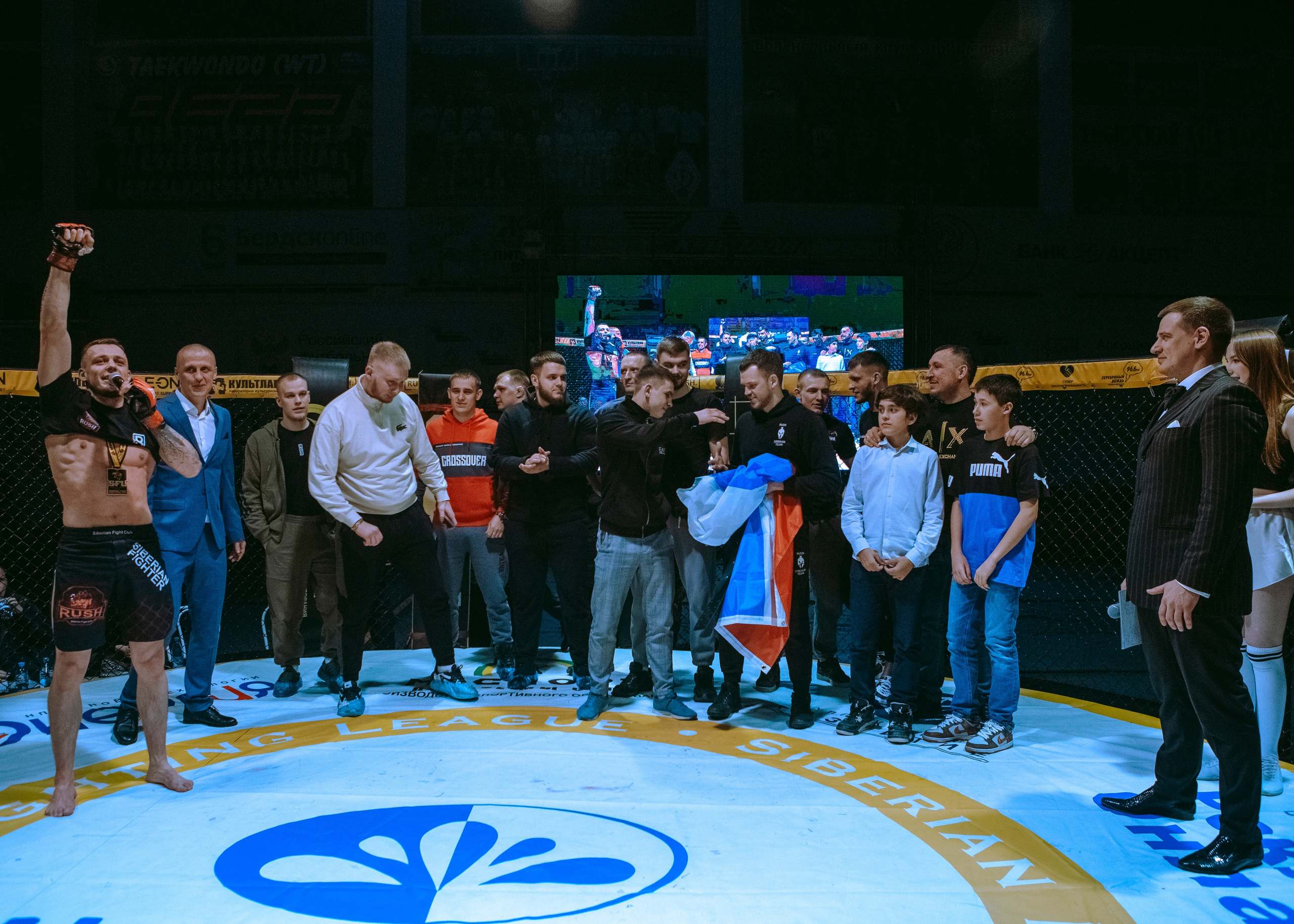 SFL 17 | Siberian Fighting League. Портретный фотограф в Москве Дарья Цезария