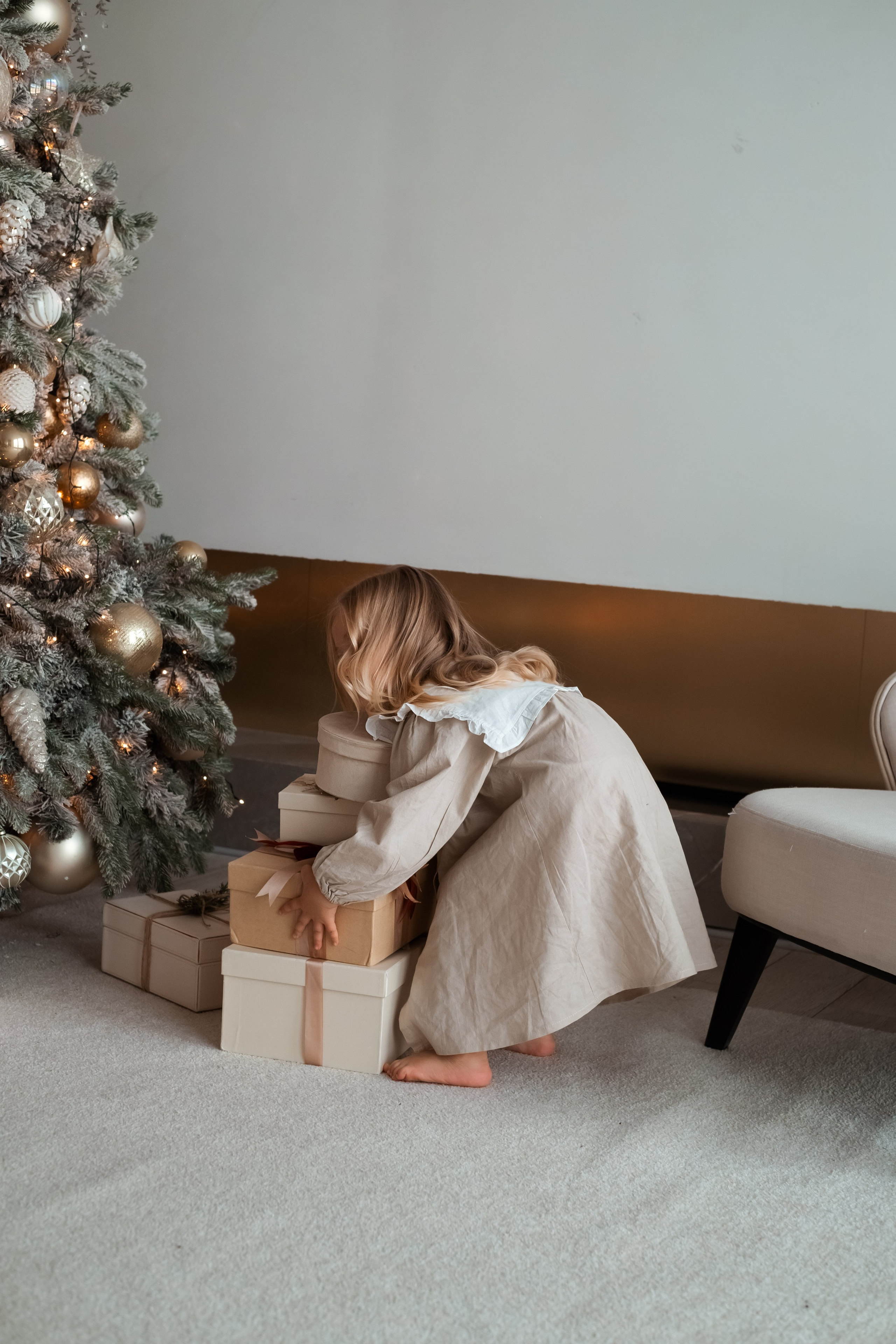 Семейная новогодняя фотосессия. Семейный и детский фотограф в Мелитополе /Наталья Зацеркляная
