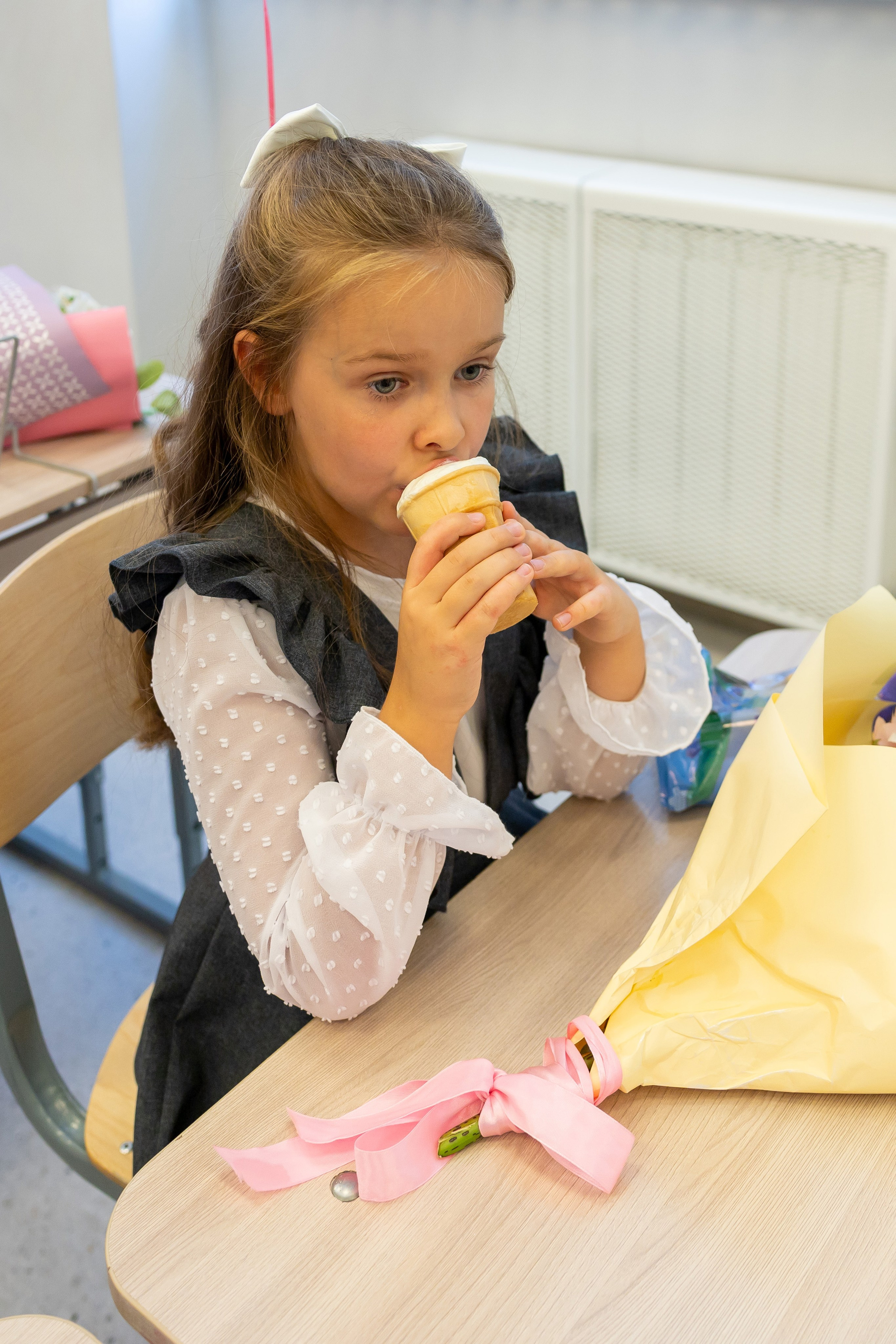 Первый раз в первый класс (репортажная съемка). Фотограф в Серпухове Наталья Руденко