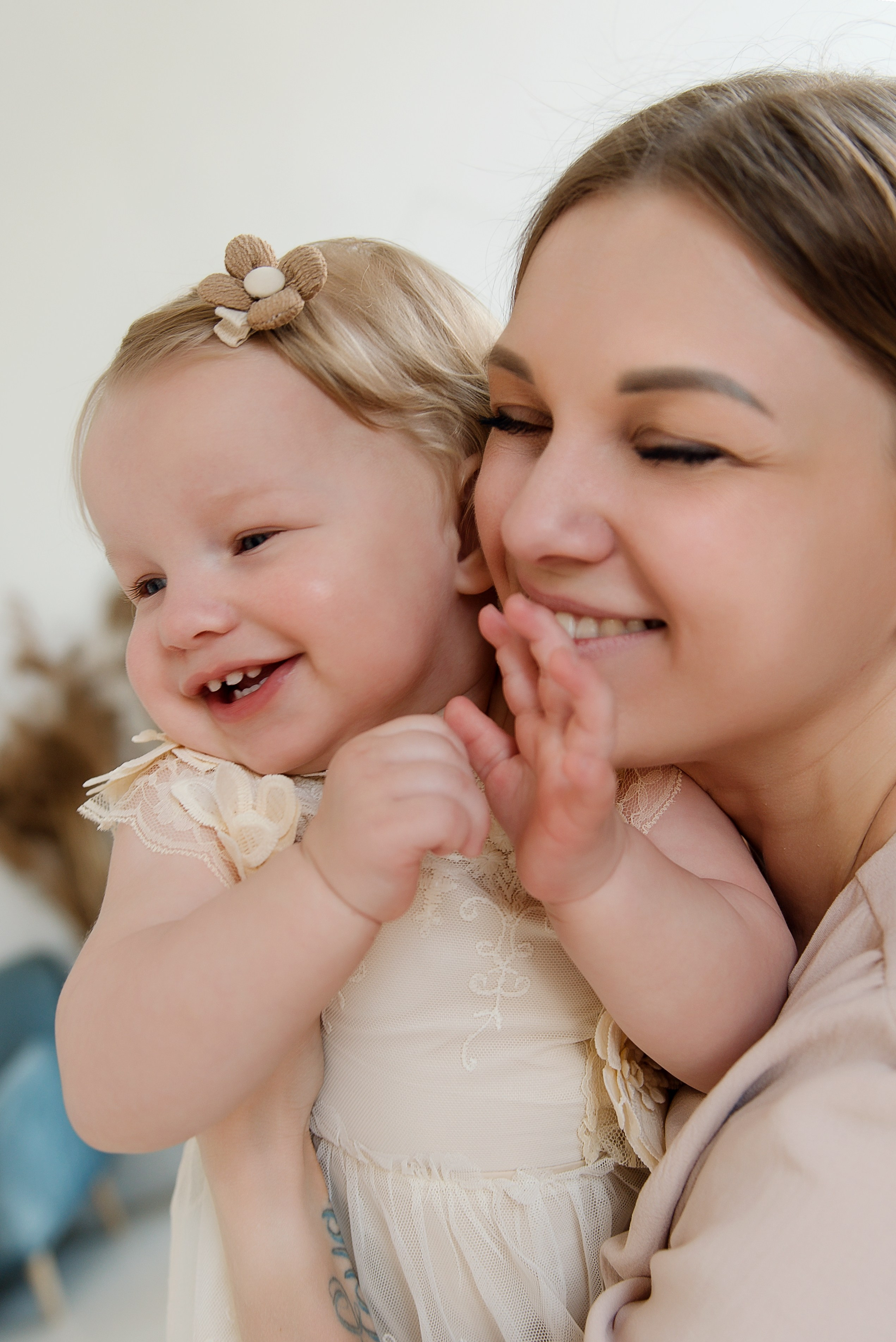 Семейная фотосессия 1 год в Москве. Детский фотограф в Долгопрудном и Москве