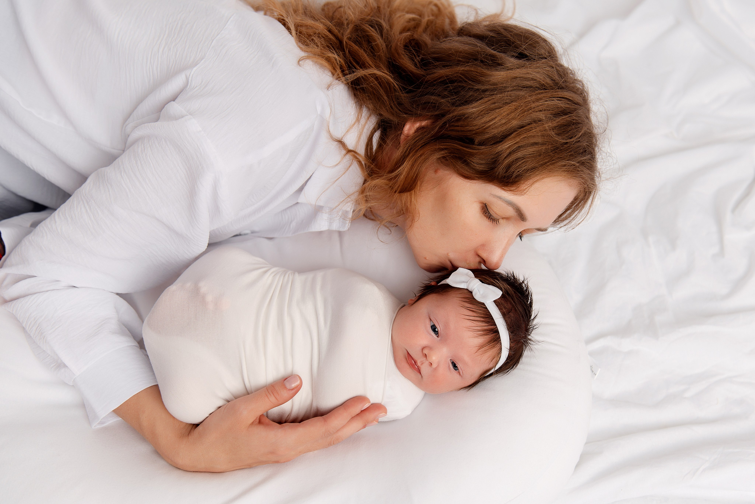 Василиса 1 месяц. Детский фотограф в Долгопрудном и Москве