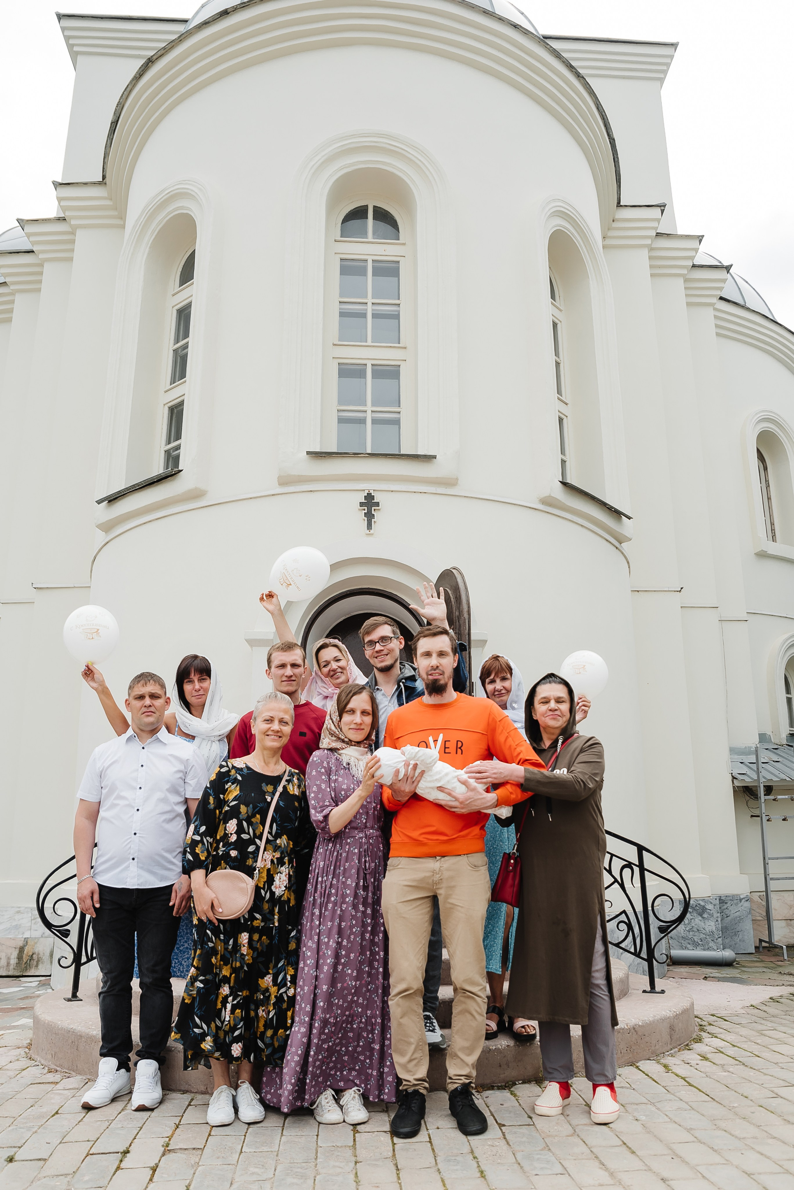 Фотосессия крещения ребенка Ногинск. Свадебный и женский фотограф город Электросталь и Ногинск