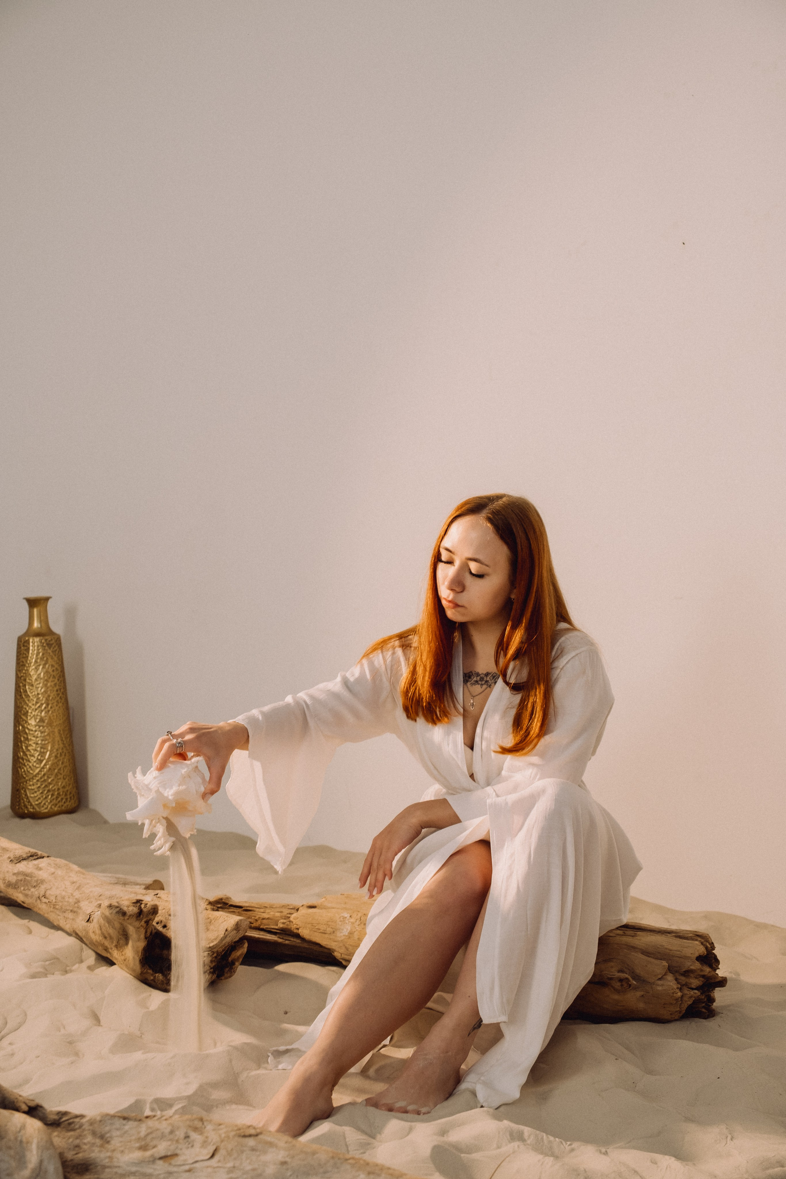 Женщина в песках. Фотограф в Иркутске Анна Мирошникова