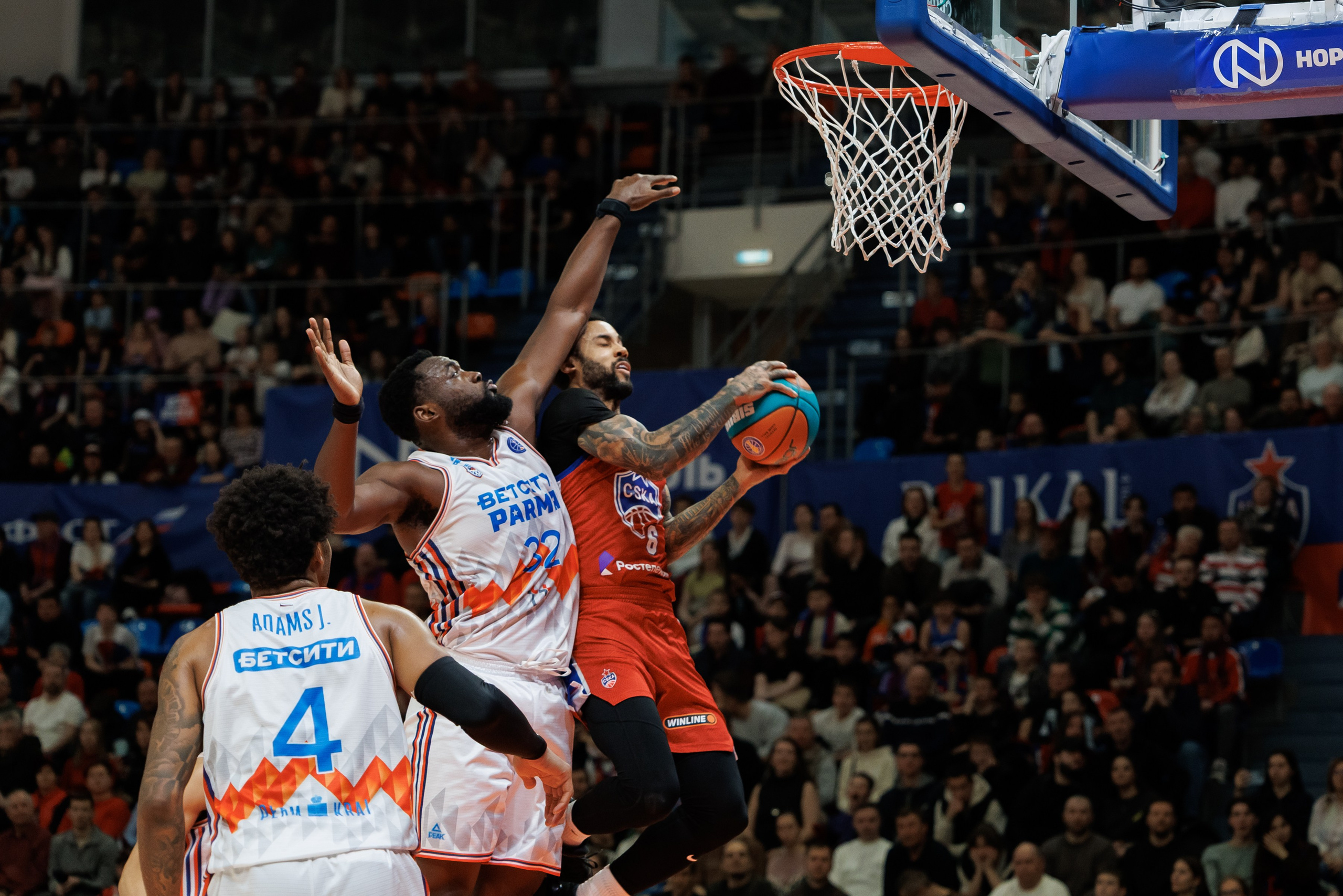 Баскетбол. ЦСКА — ПАРМА