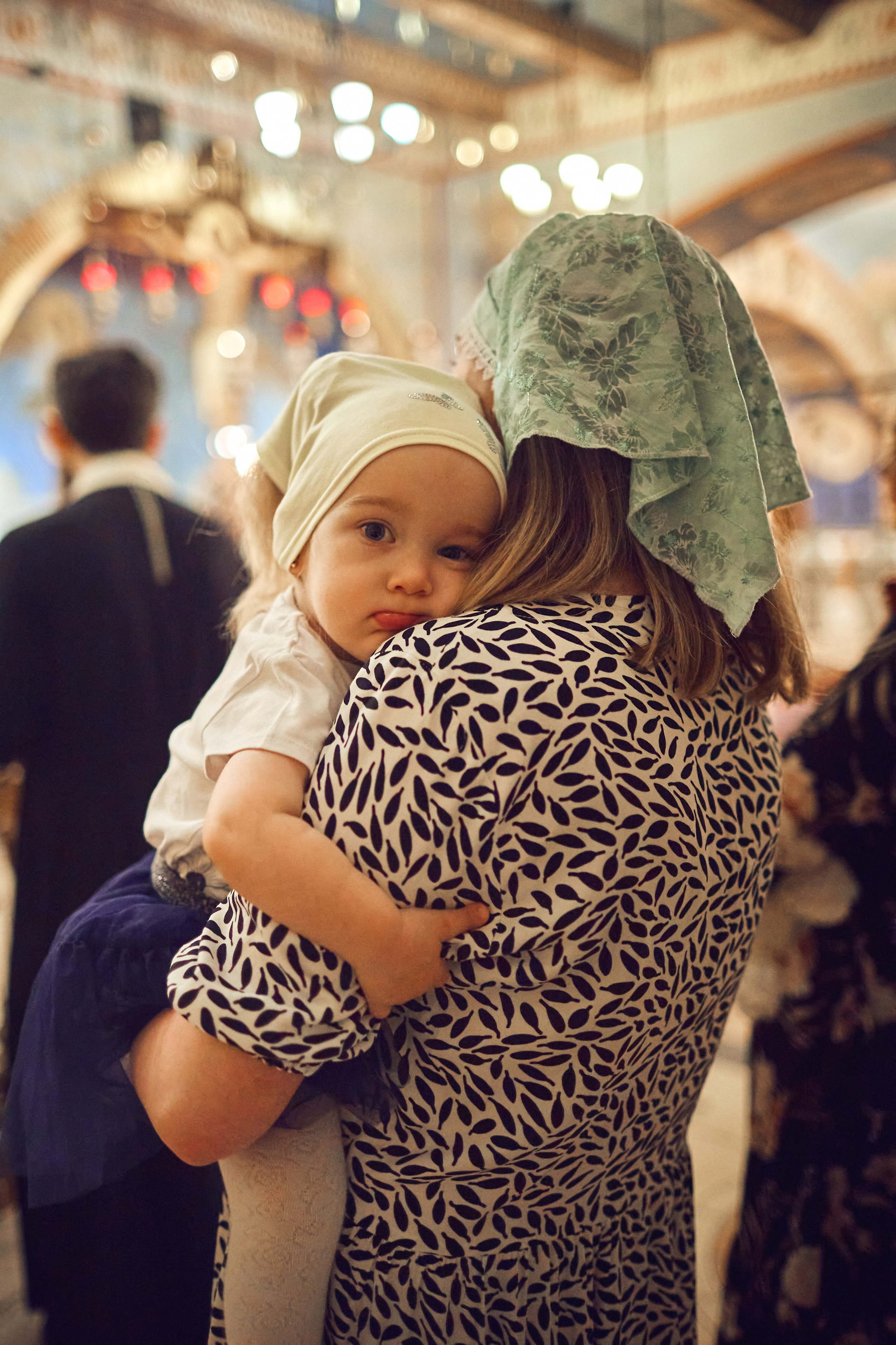 Таинство Крещения. Фотограф Москва|Ясенево Яна Новокрещенных