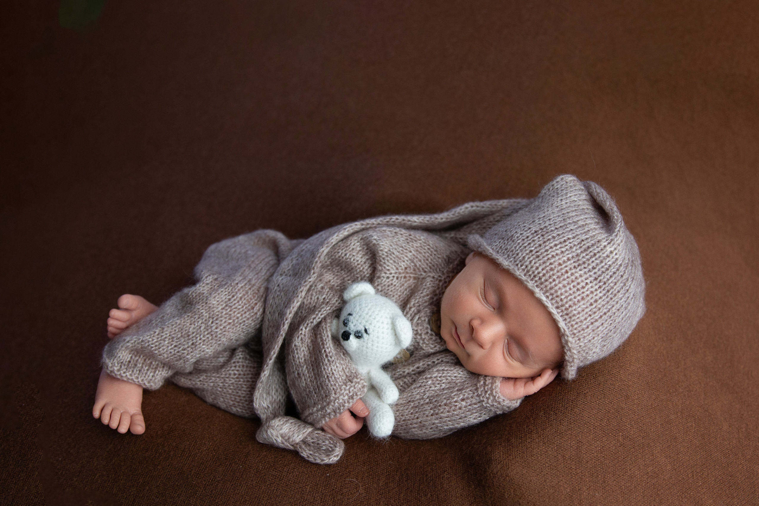 Профессиональная фотосессия новорожденного. Фотограф новорожденных Жуковский Раменское