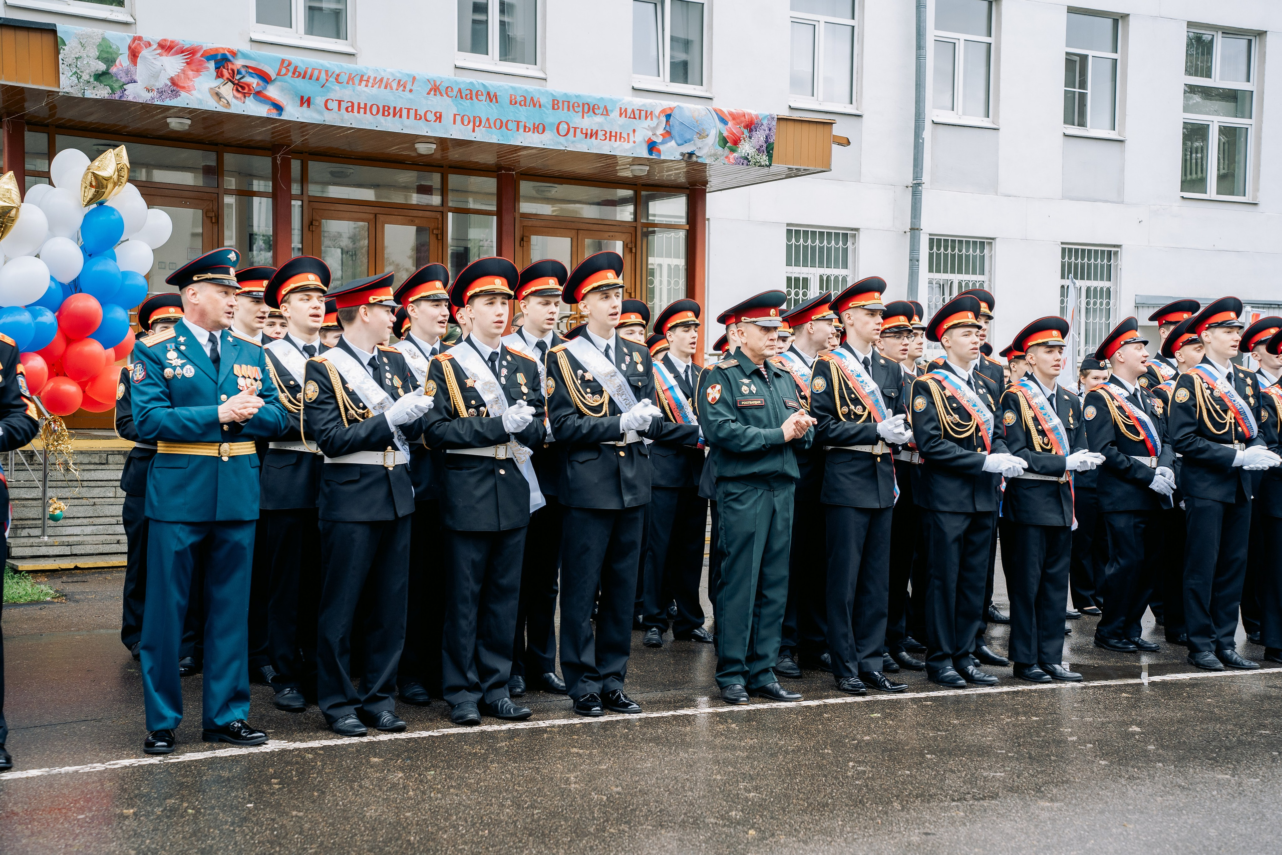 Кадеты Последний звонок. Фотограф Казакова Анастасия