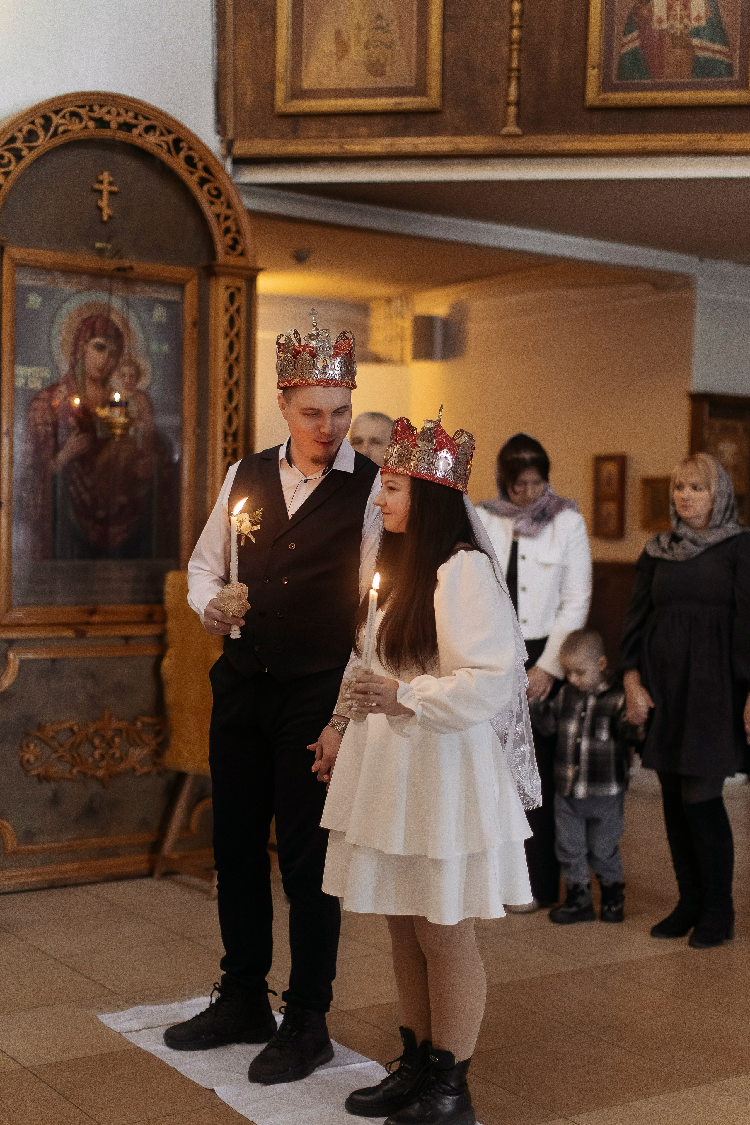 Александр и Карина. Венчание. Семейный и свадебный фотограф в Москве Леванова Александра