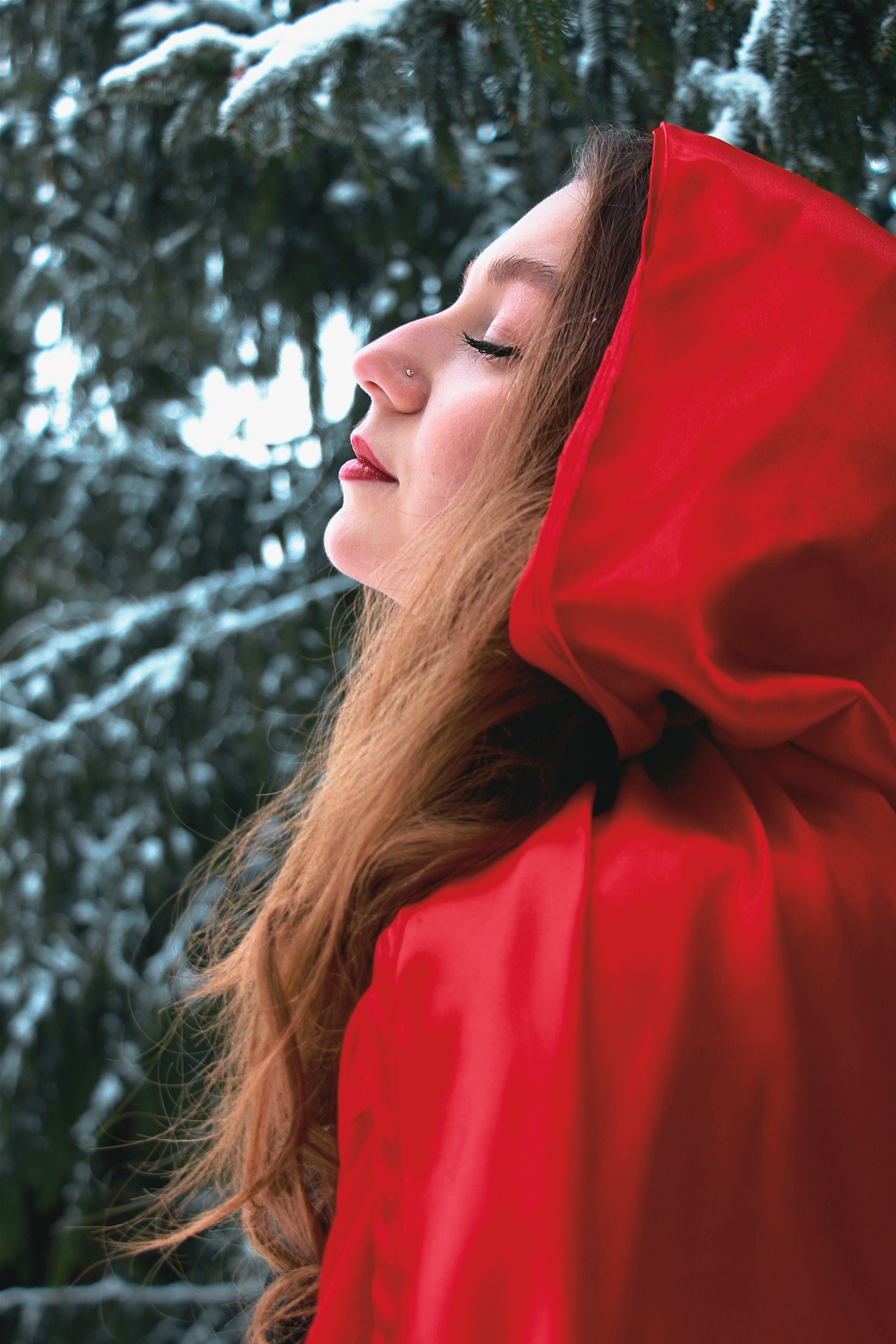 Прогулка Александры в снежном лесу…. Творческая, семейная Фотосъемка ДоброДарова Елена Омск