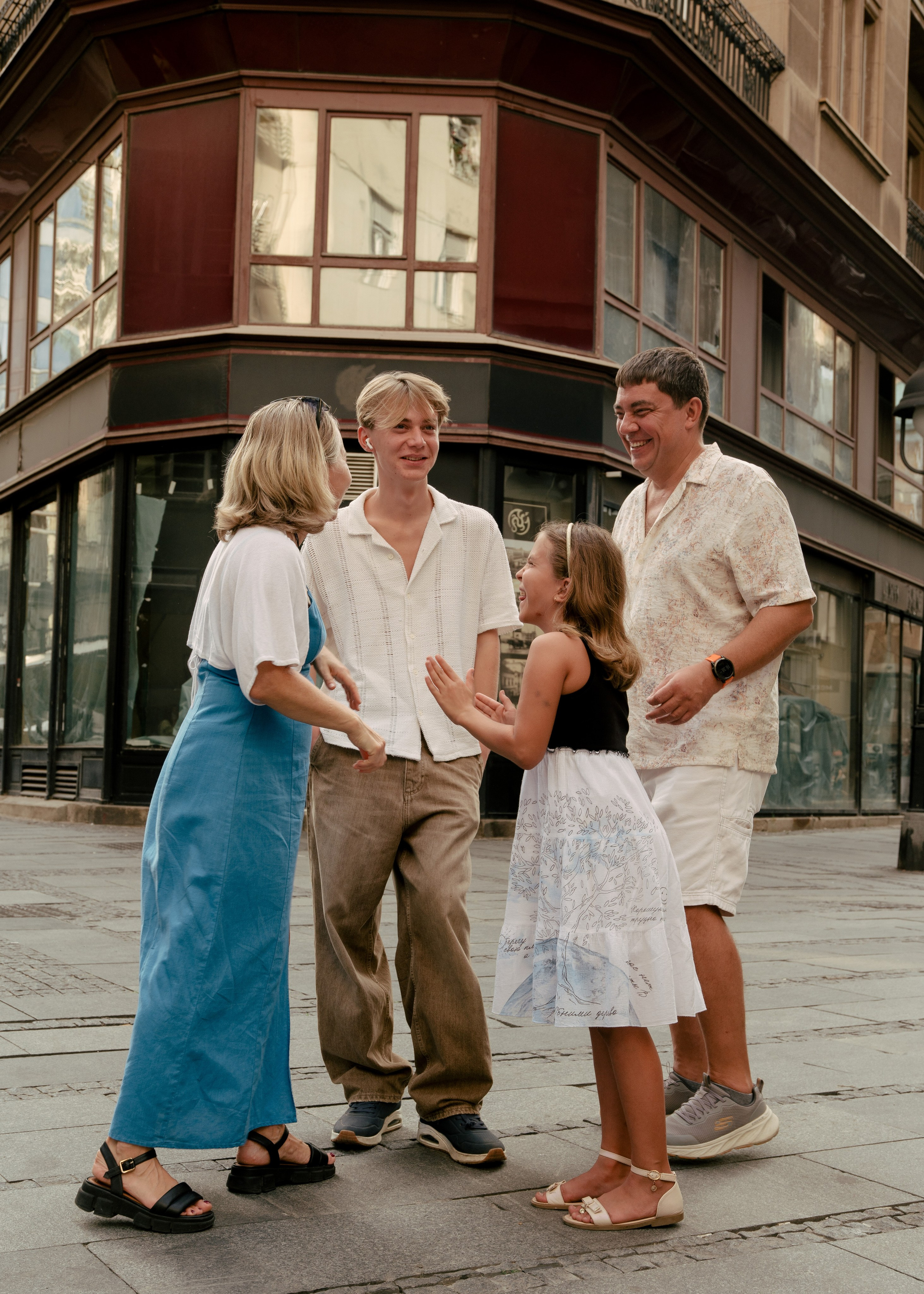 Nadia's family. Art-photographer Ira Wind