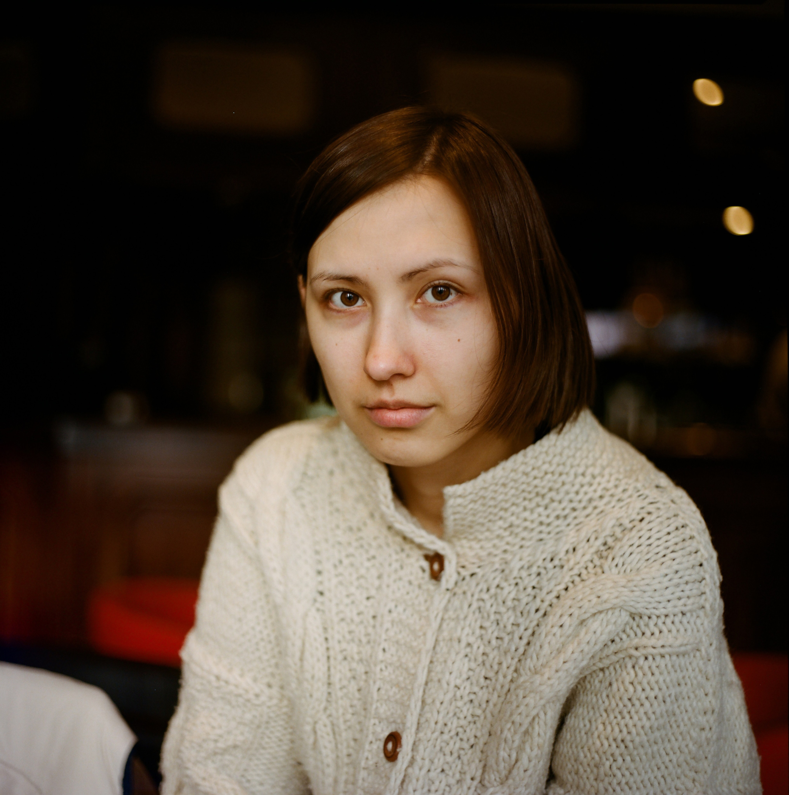 Portraits / color. Katya Zimina, film photographer