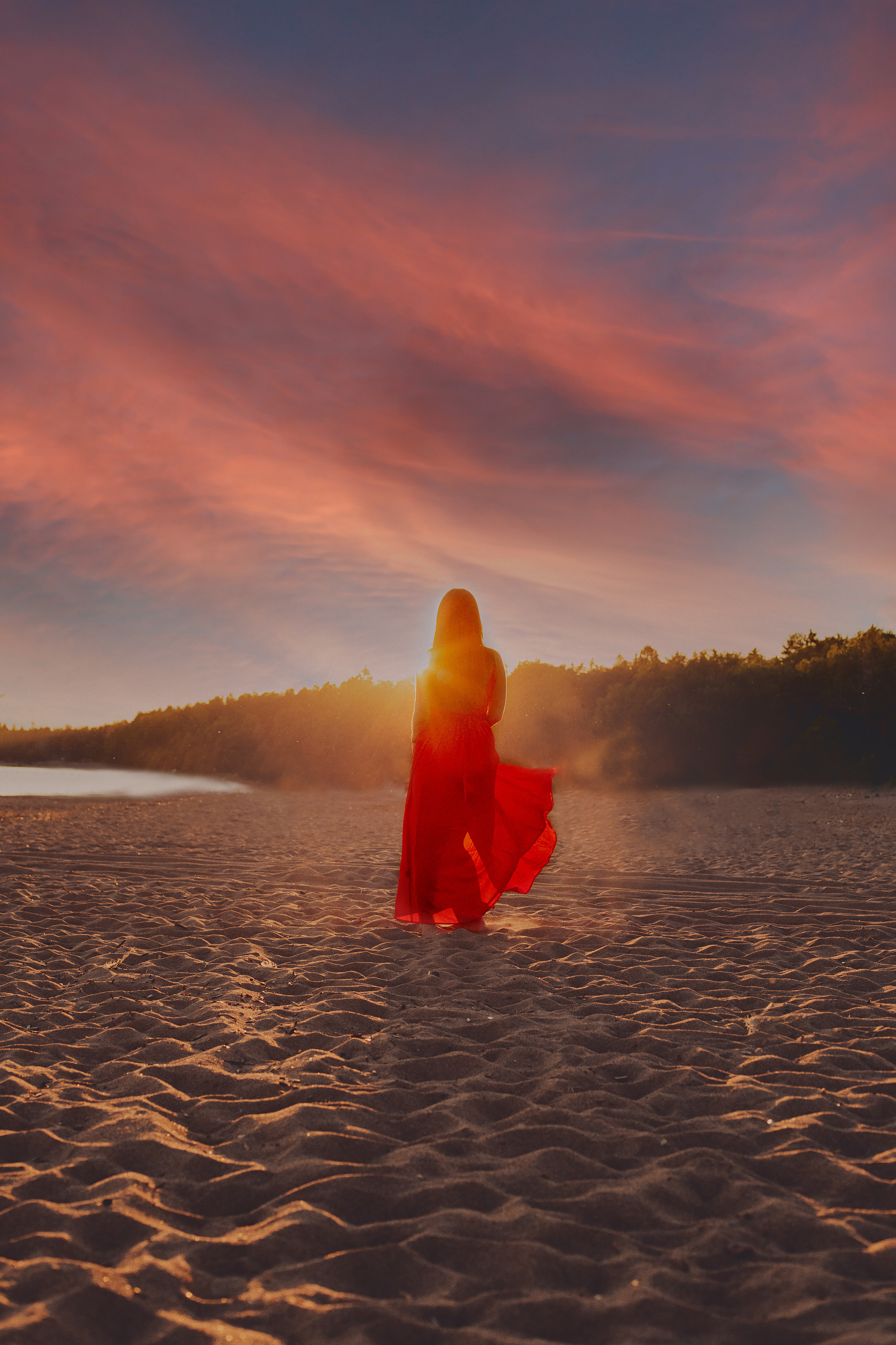 Закат на пляже. Семейный фотограф Любовь Саркеева