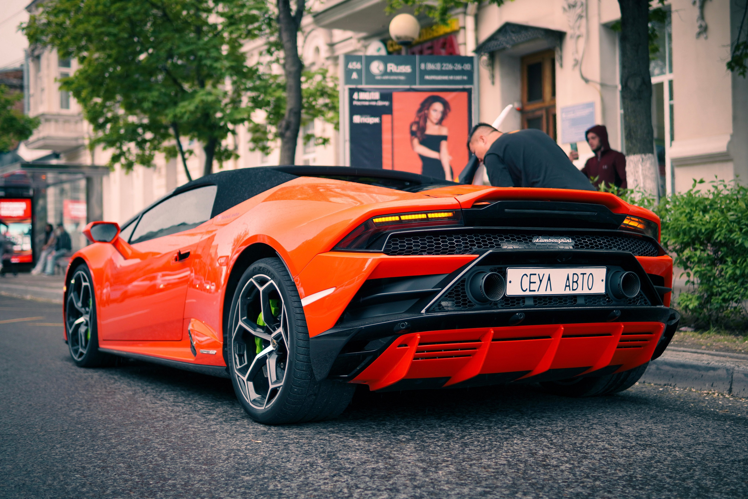 Lamborgini Huracan EVO Spyder. AutoAlexArt