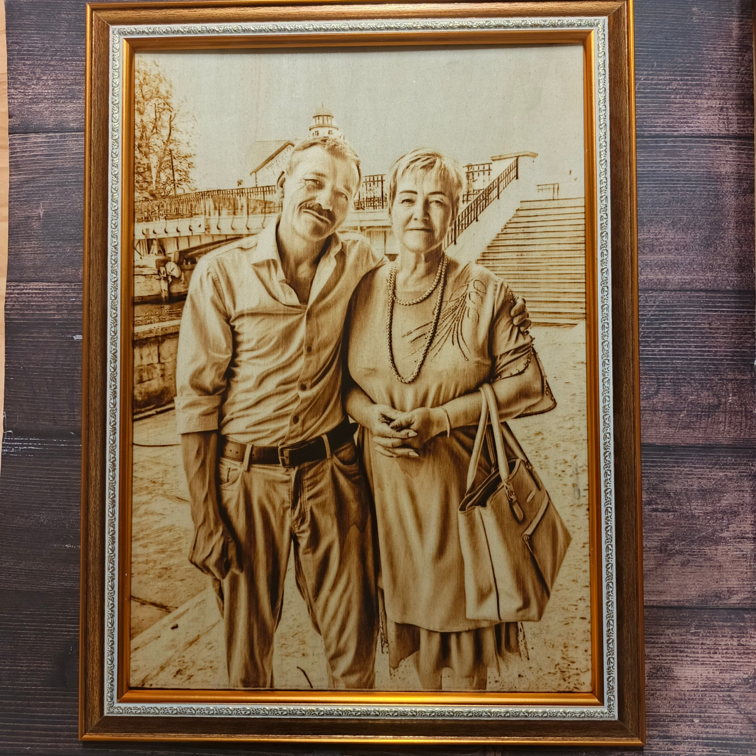 Портреты. Выжигания картин и портретов по фото