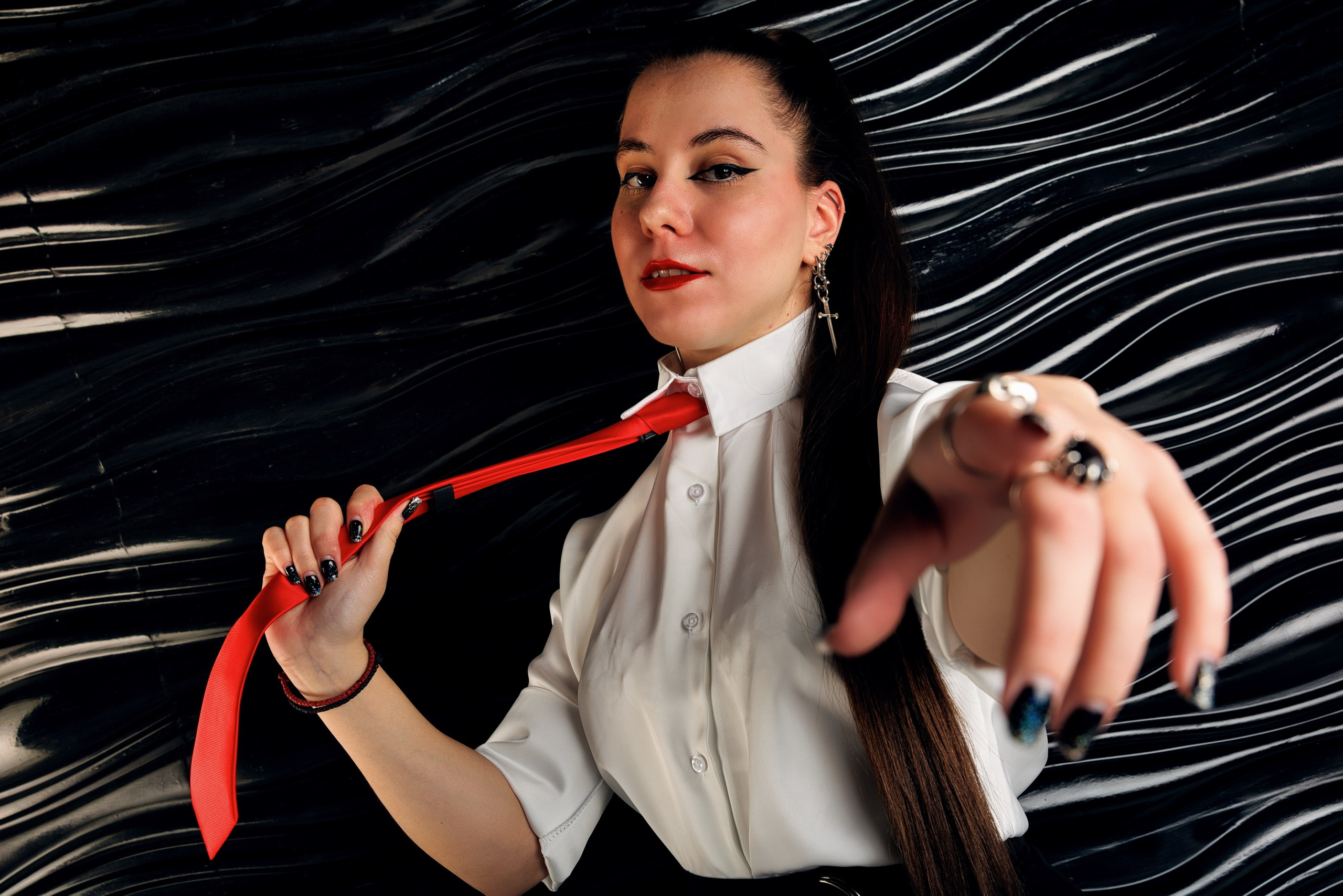 Даша. Офисная студийная фотосессия