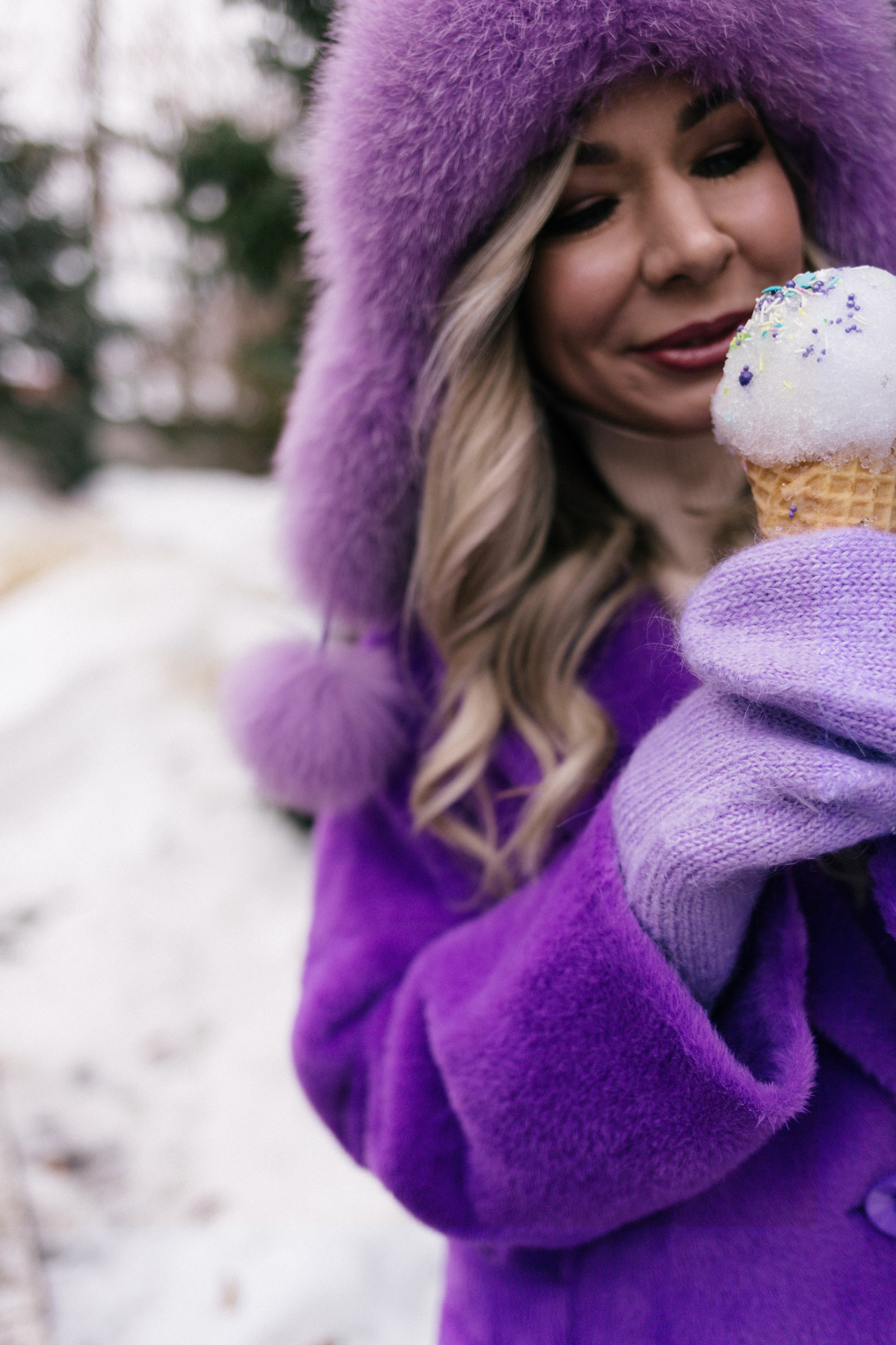 Зимняя сказка для Анны. Фотограф Елена Кириллова