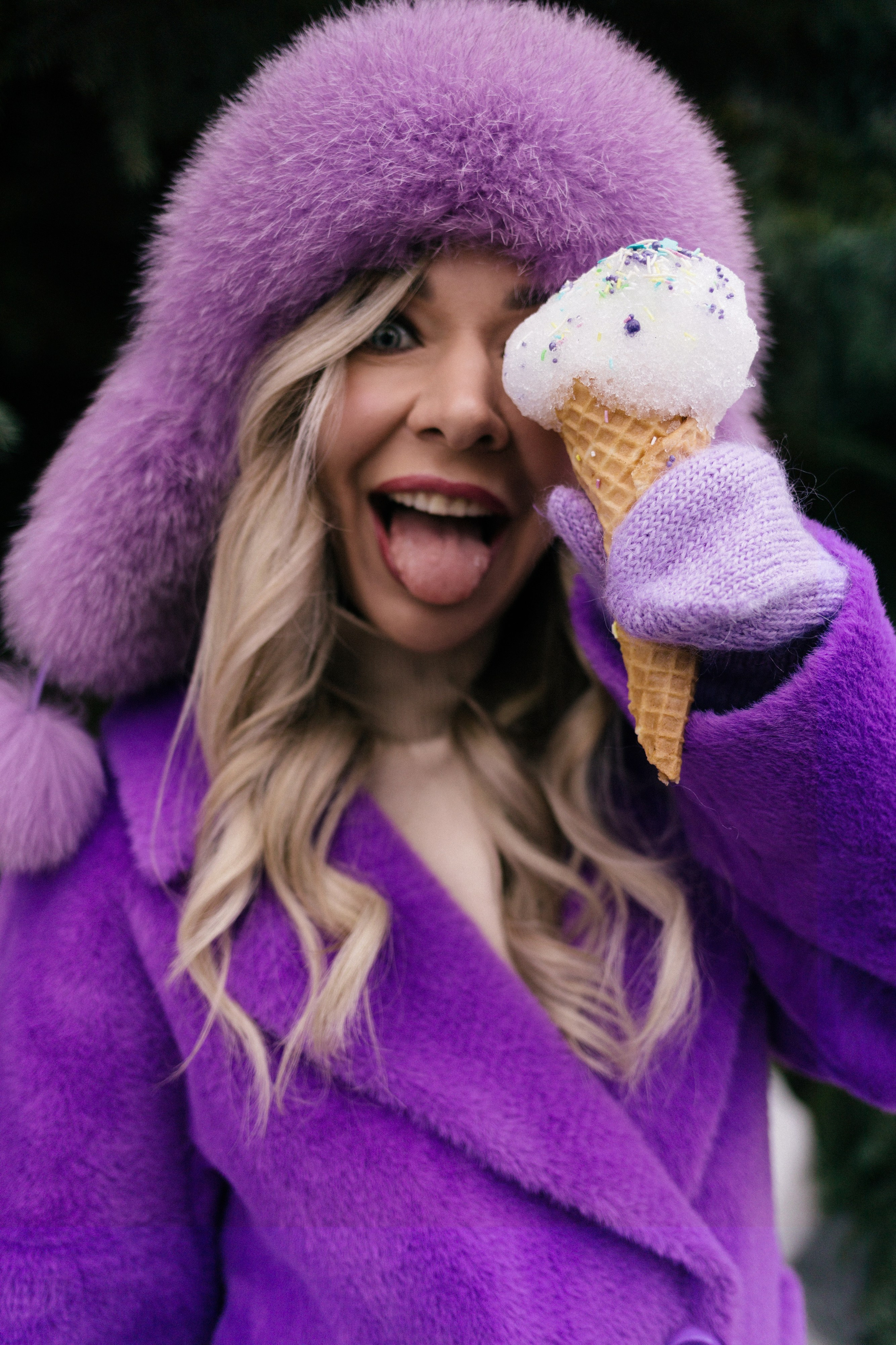 Зимняя сказка для Анны. Фотограф Елена Кириллова