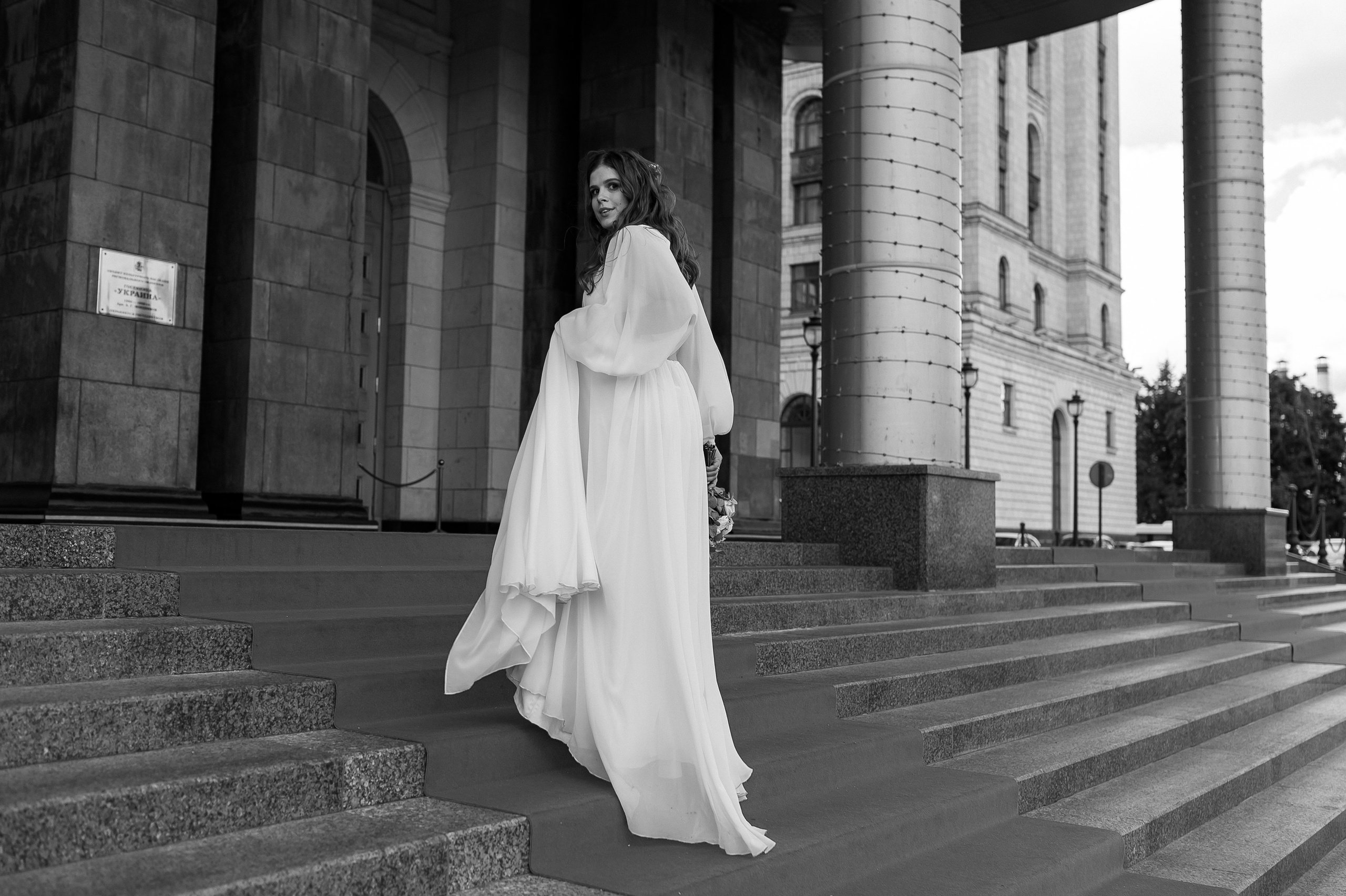 Регистрация брака и фотосессия на теплоходе флотилии Рэдиссон Ройал. Свадебный фотограф Москва — Сергей и Татьяна