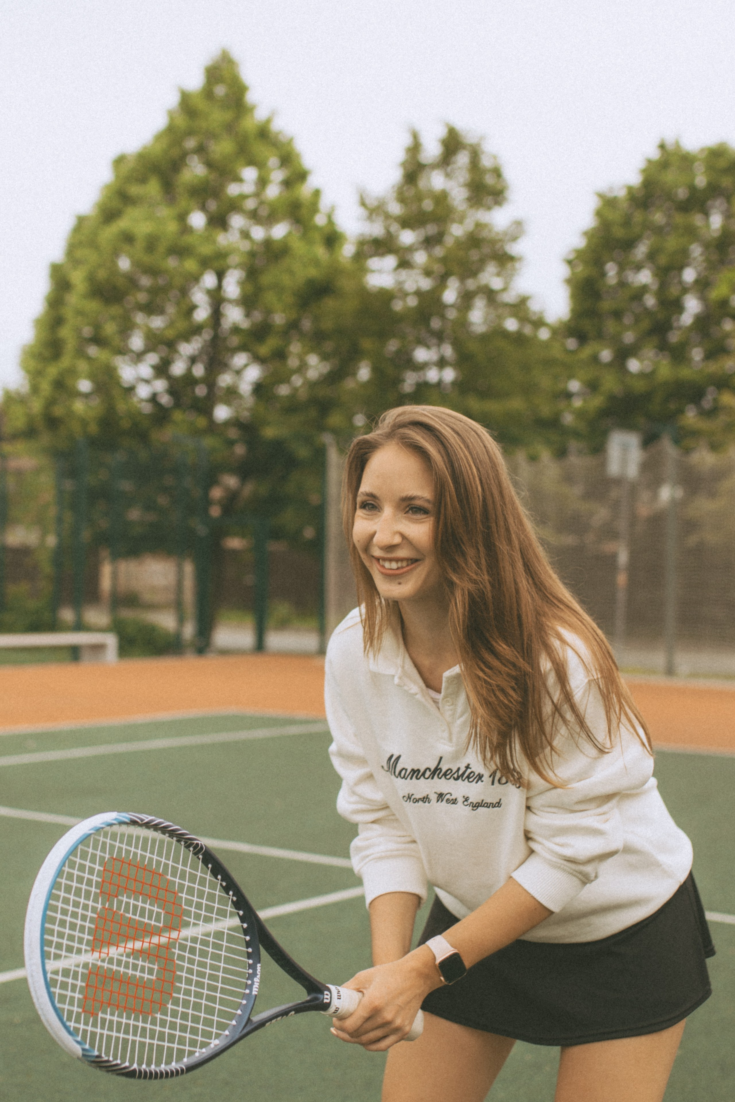 На корте. Свадебный фотограф Казань