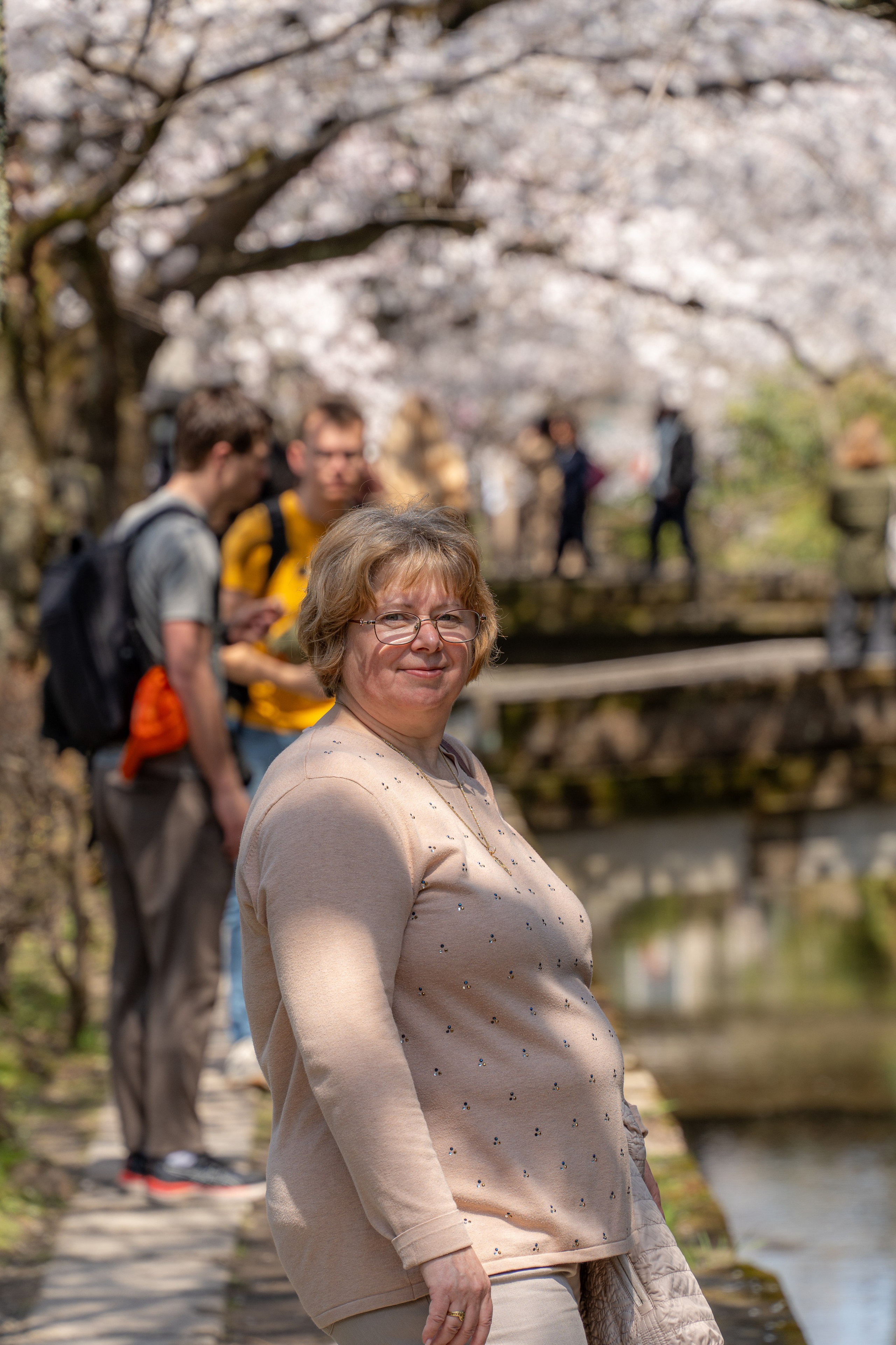 Япония, сакура. Творческие сьемки