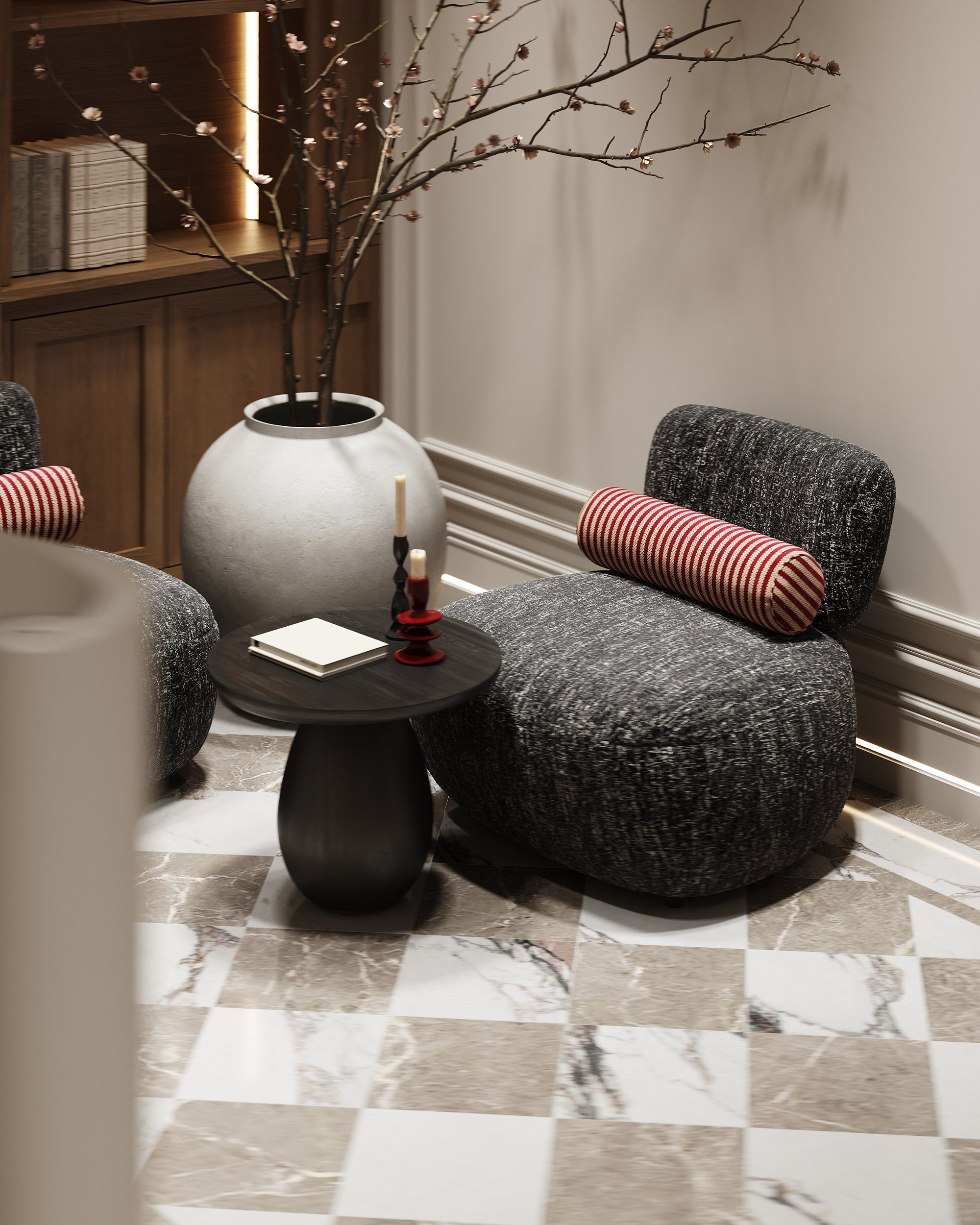 Прихожая «Минина». 3D визуализация интерьера Надежда Соколова