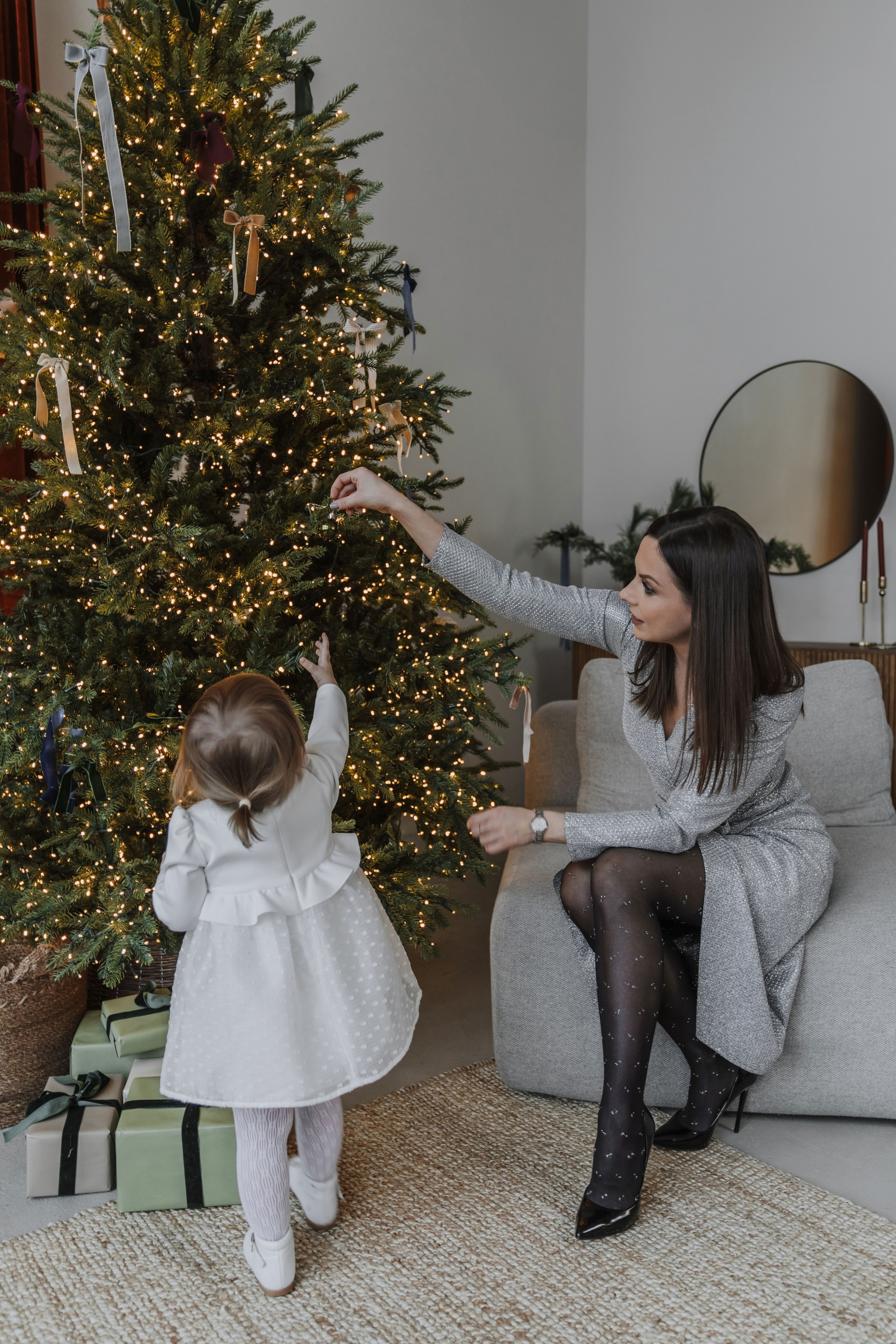 Michail, Ekaterina and Masha. Christmas. Minsk. Olga Modjaro