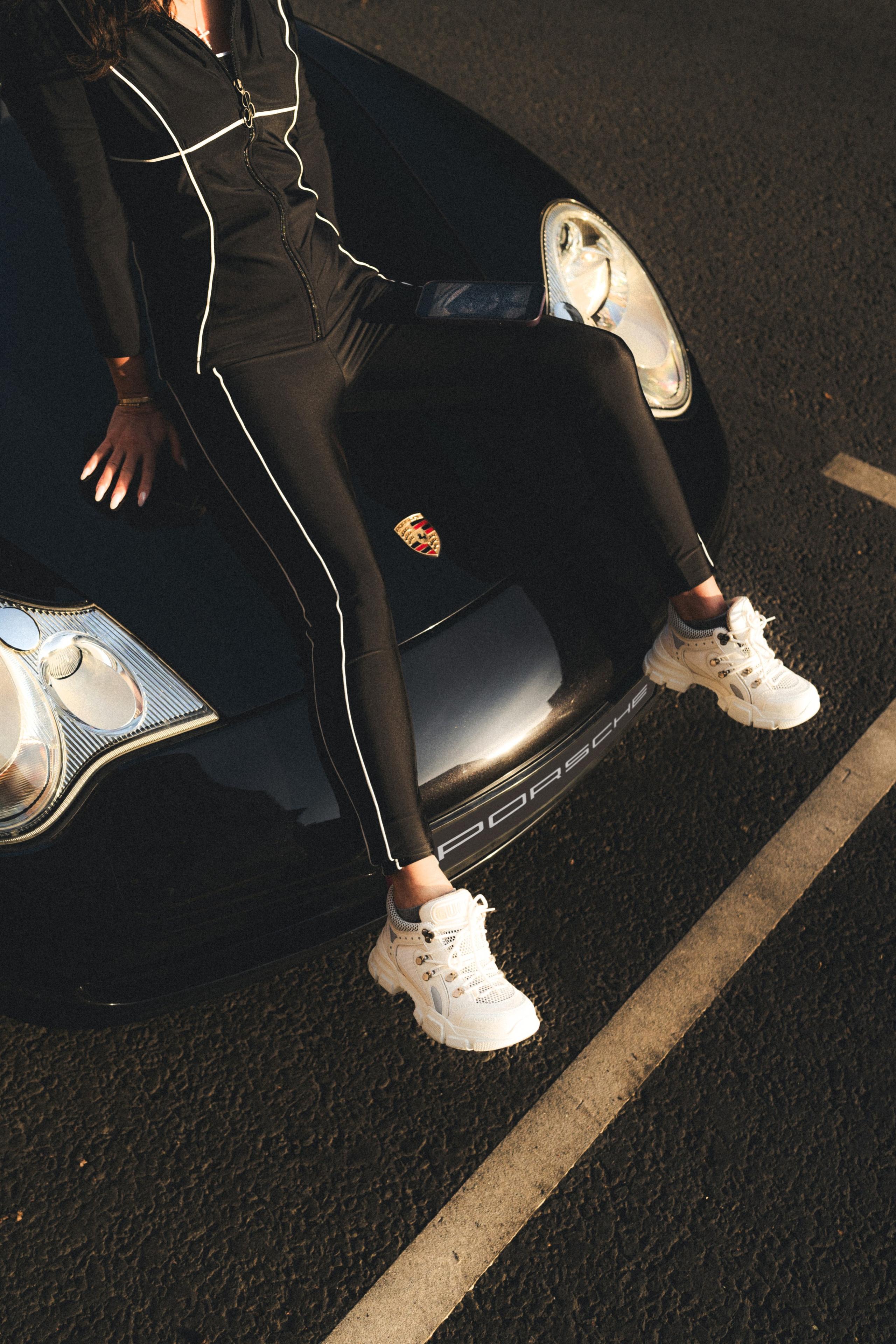 Porsche Carrera 4 Cabriolet x Elina. Фотограф Илья К. в Москве