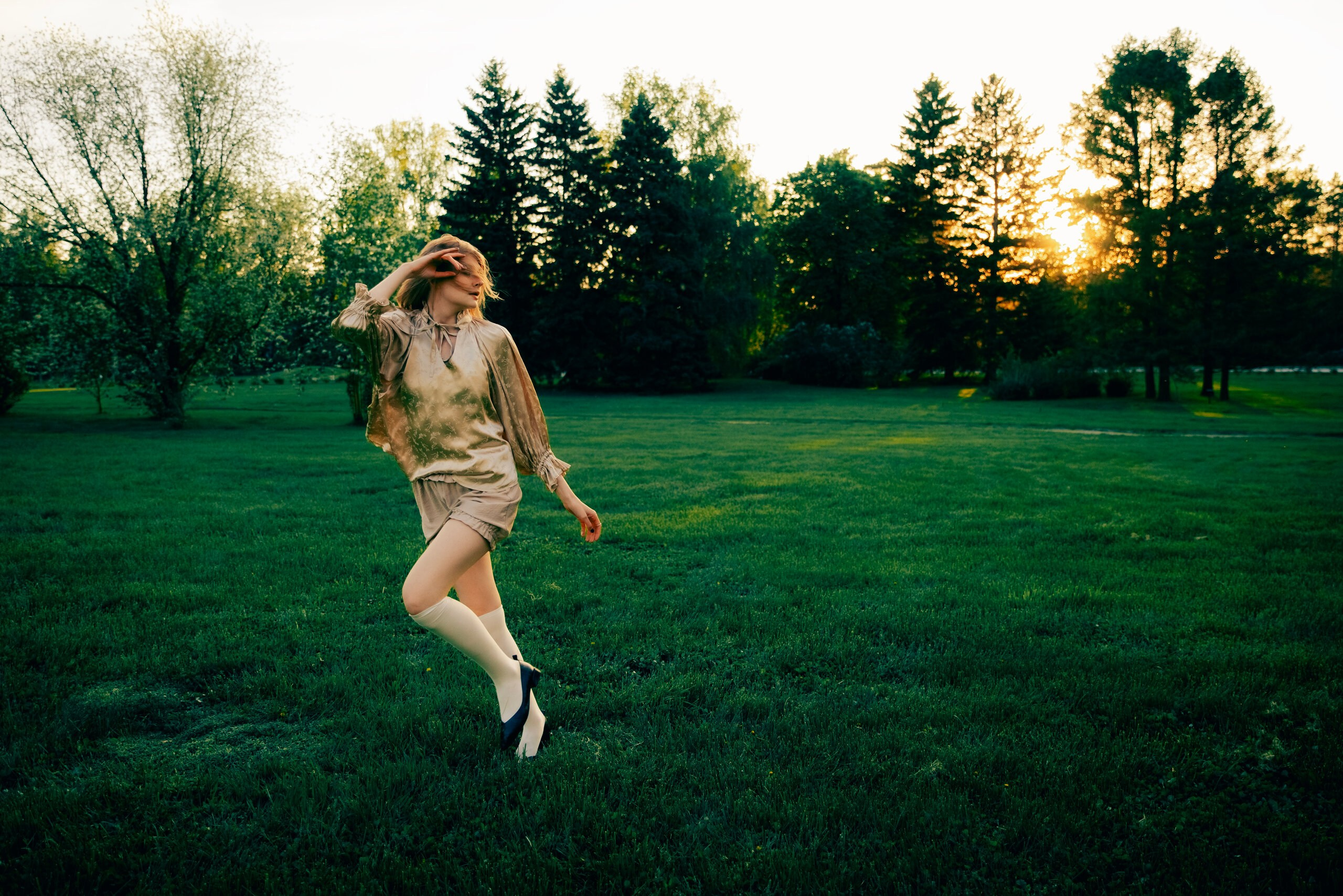 Фотосессия в цветении, Академгородок — Роман Лахмыткин