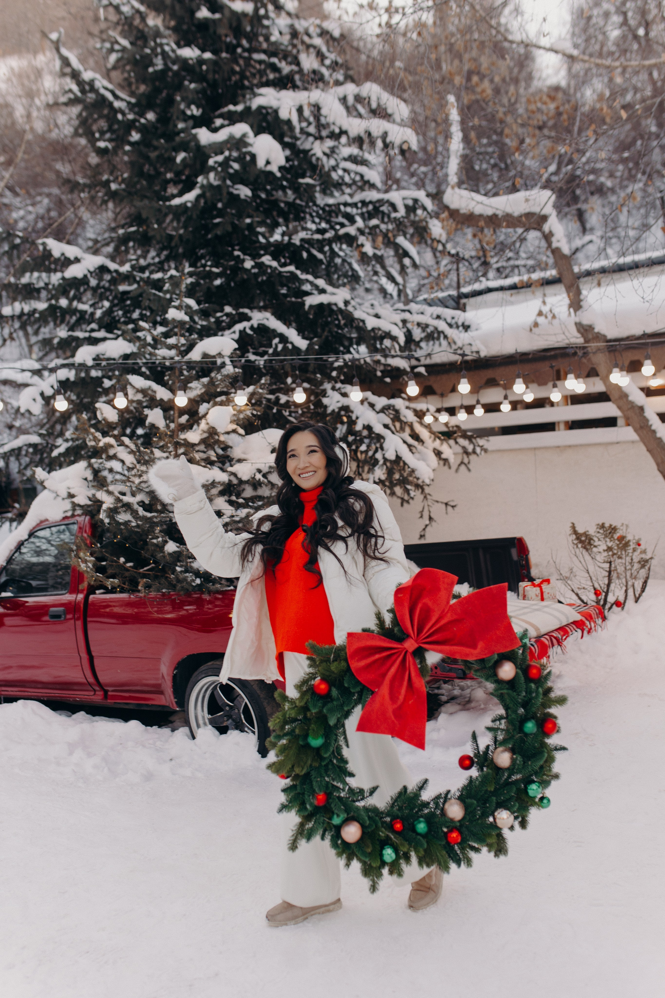 Новогодние фотосессии. Свадебный и семейный фотограф в Алматы Laura Dosmann