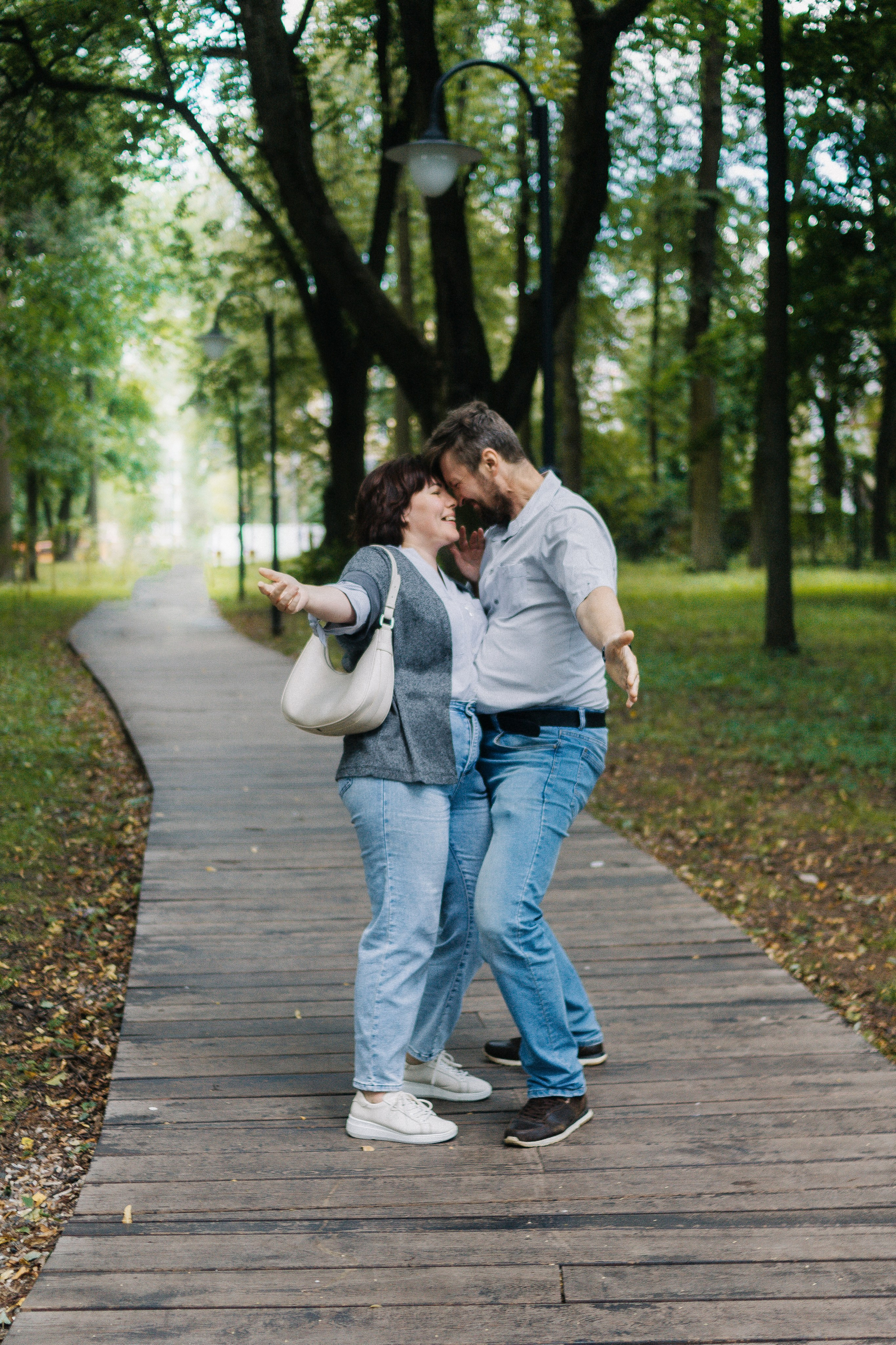 Парная съёмка в парке. Фотограф Ногинск | Черноголовка Ева Быковских