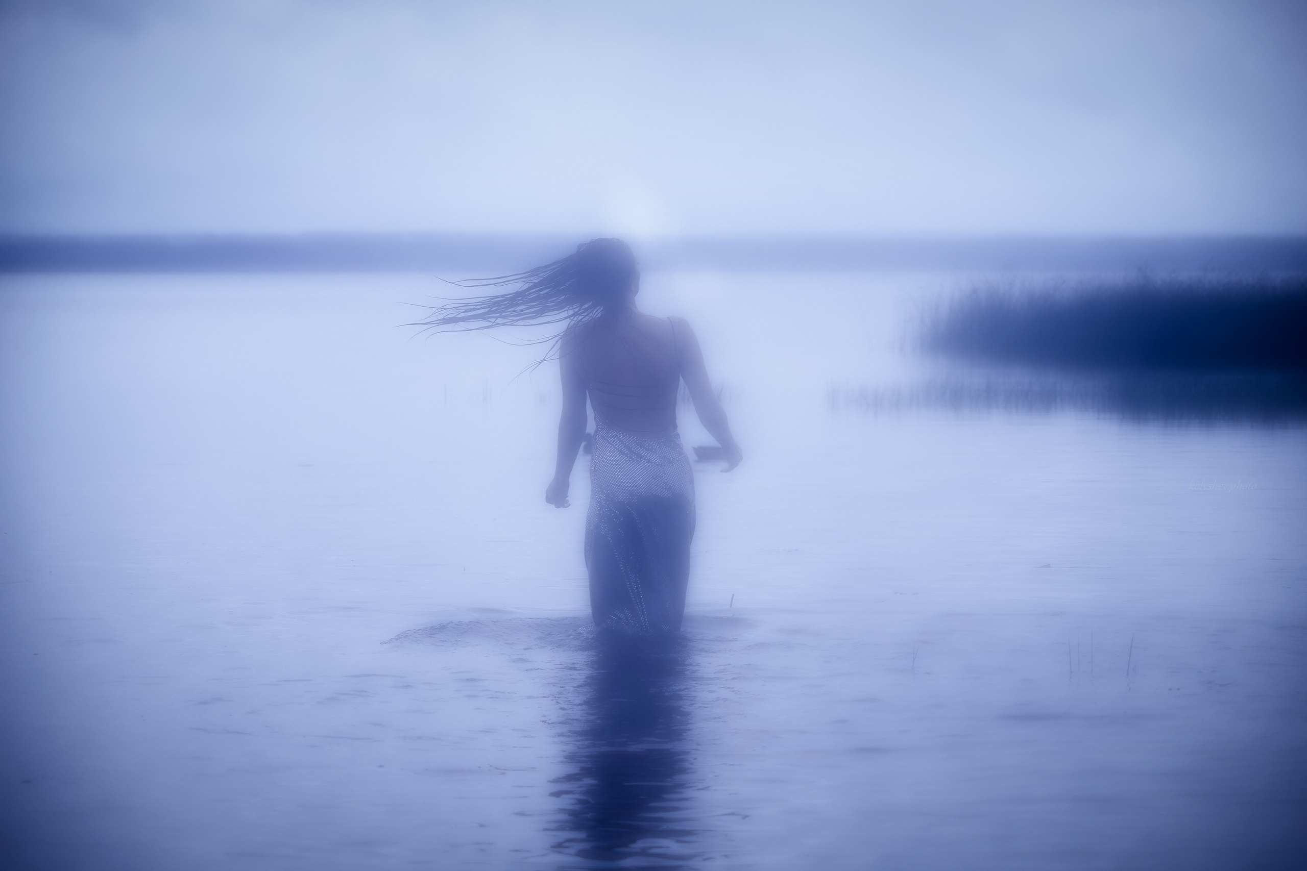 Фотосессия в воде. Портретный фотограф в Москве Виктория Колышева